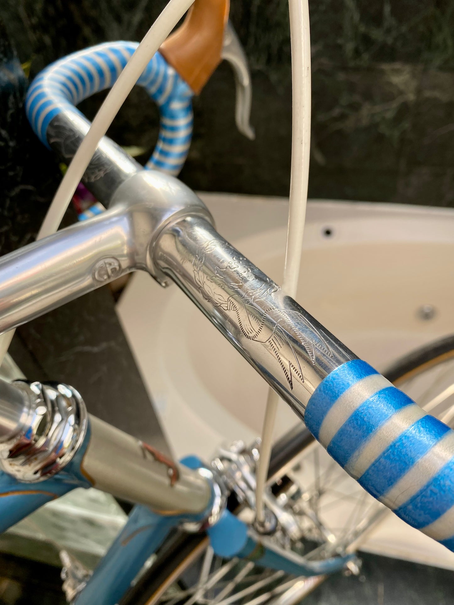 (SIZE 59cm) 1970's PROFESSIONAL ROAD BIKE - ALL ORIGINAL - CAMPAGNOLO GROUPSET