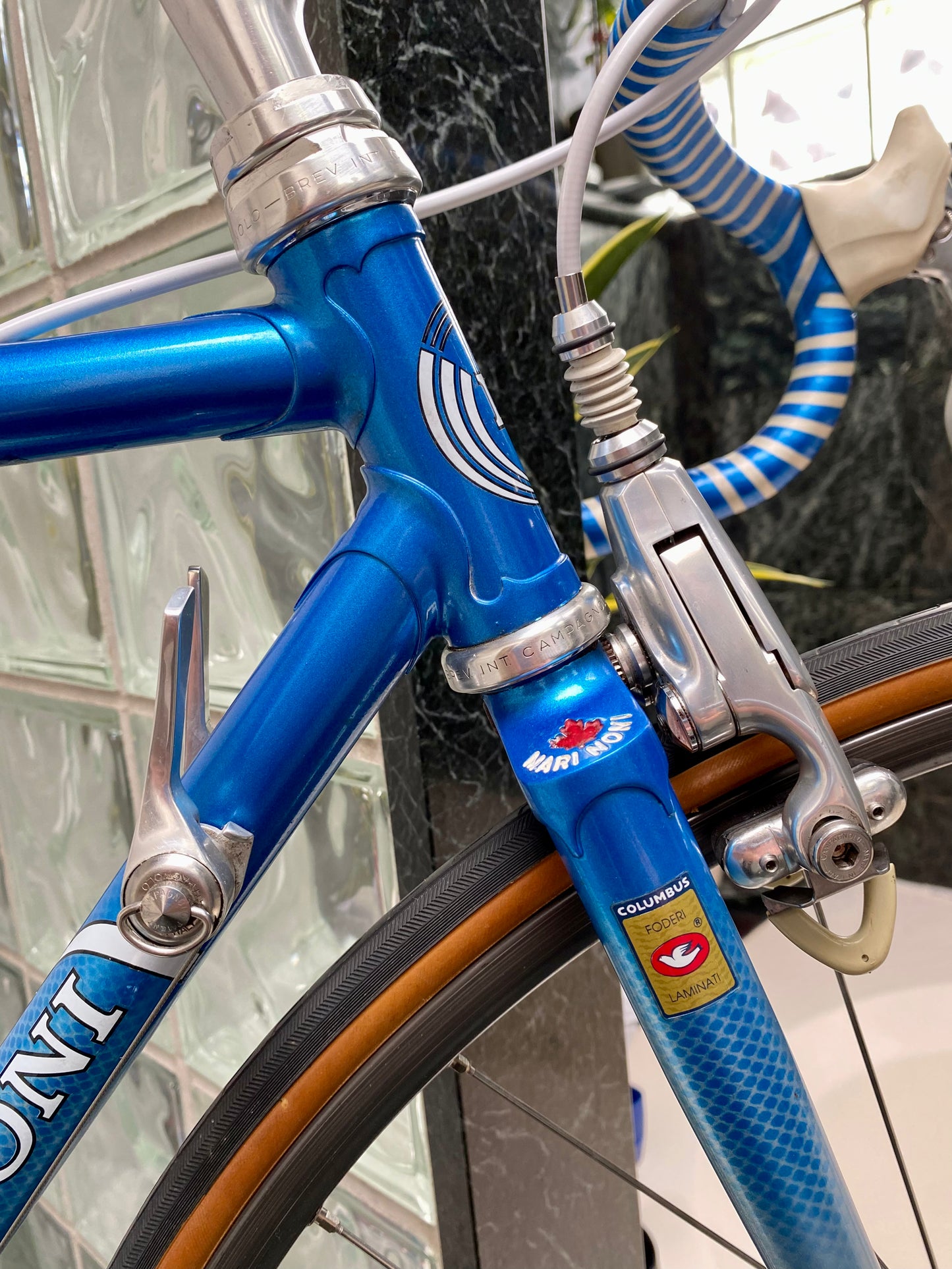 (SIZE 51cm) 1980's MARINONI SPECIAL ROAD BIKE - CAMPAGNOLO C-RECORD DELTA GROUPSET