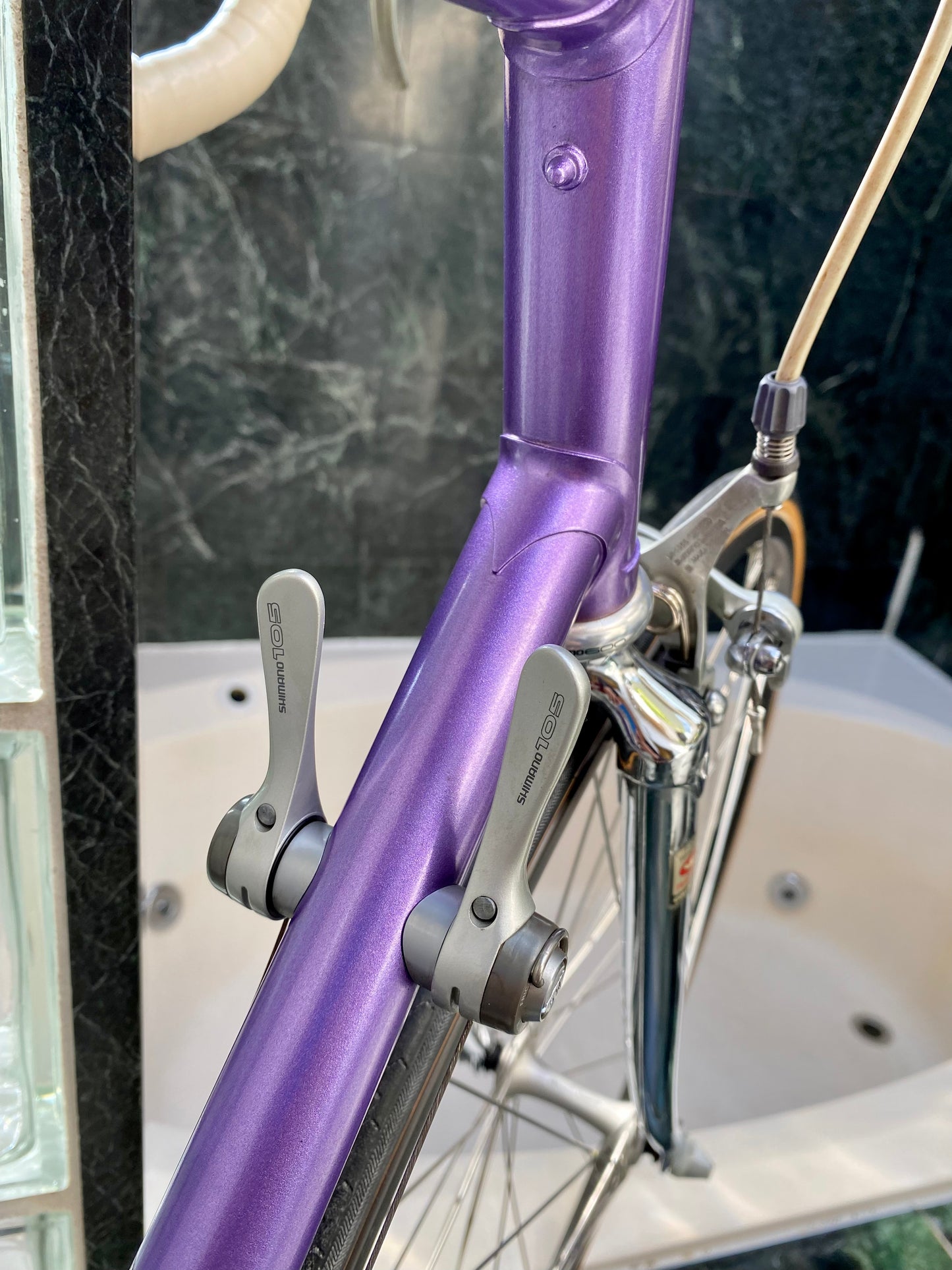 (SIZE 56cm) 1980's BRAND NEW / NOS MIELE ROAD BIKE - SHIMANO 105