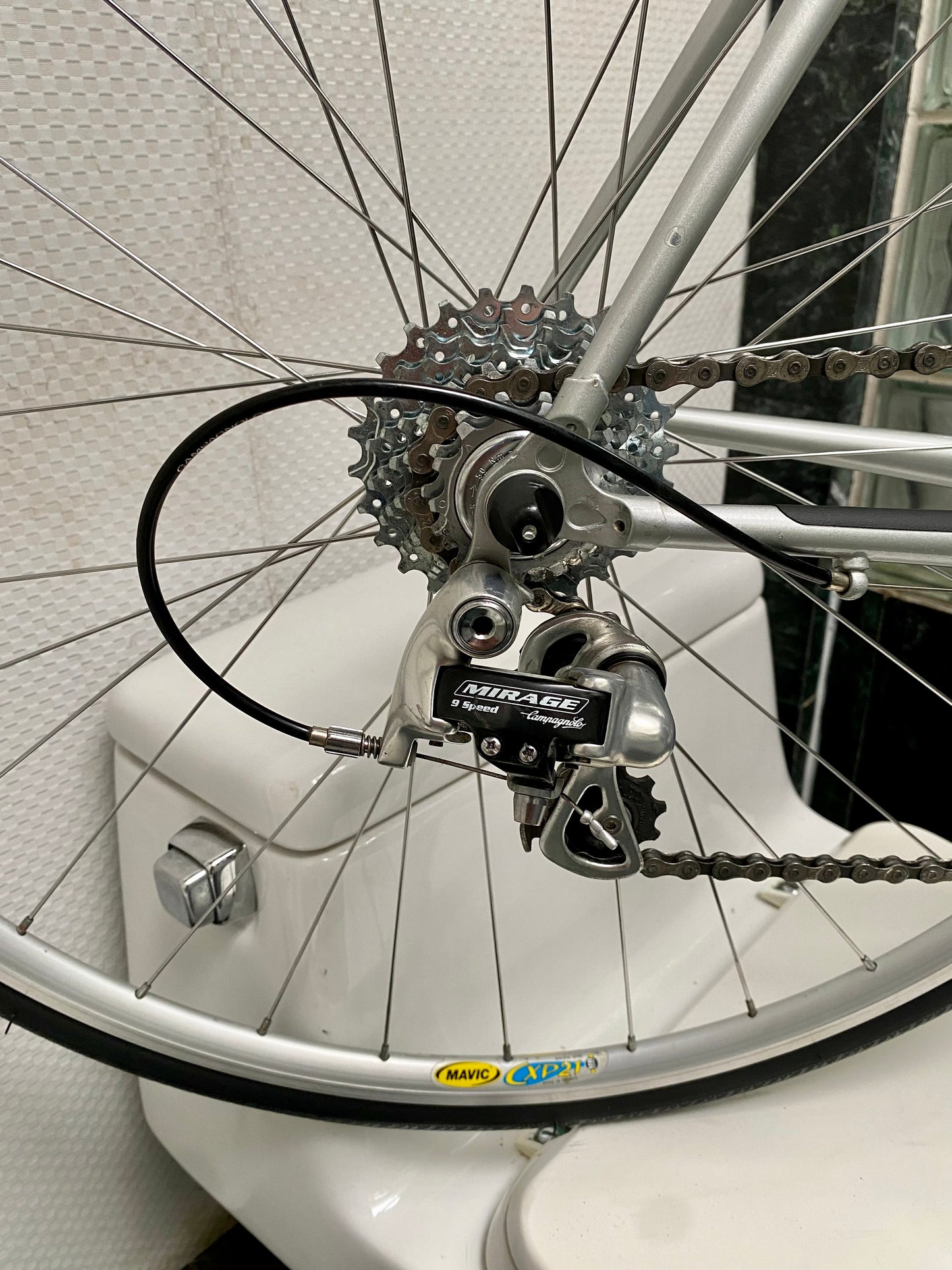 (SIZE 53cm) 1990's BIANCHI CAMPIONE ROAD BIKE - CAMPAGNOLO