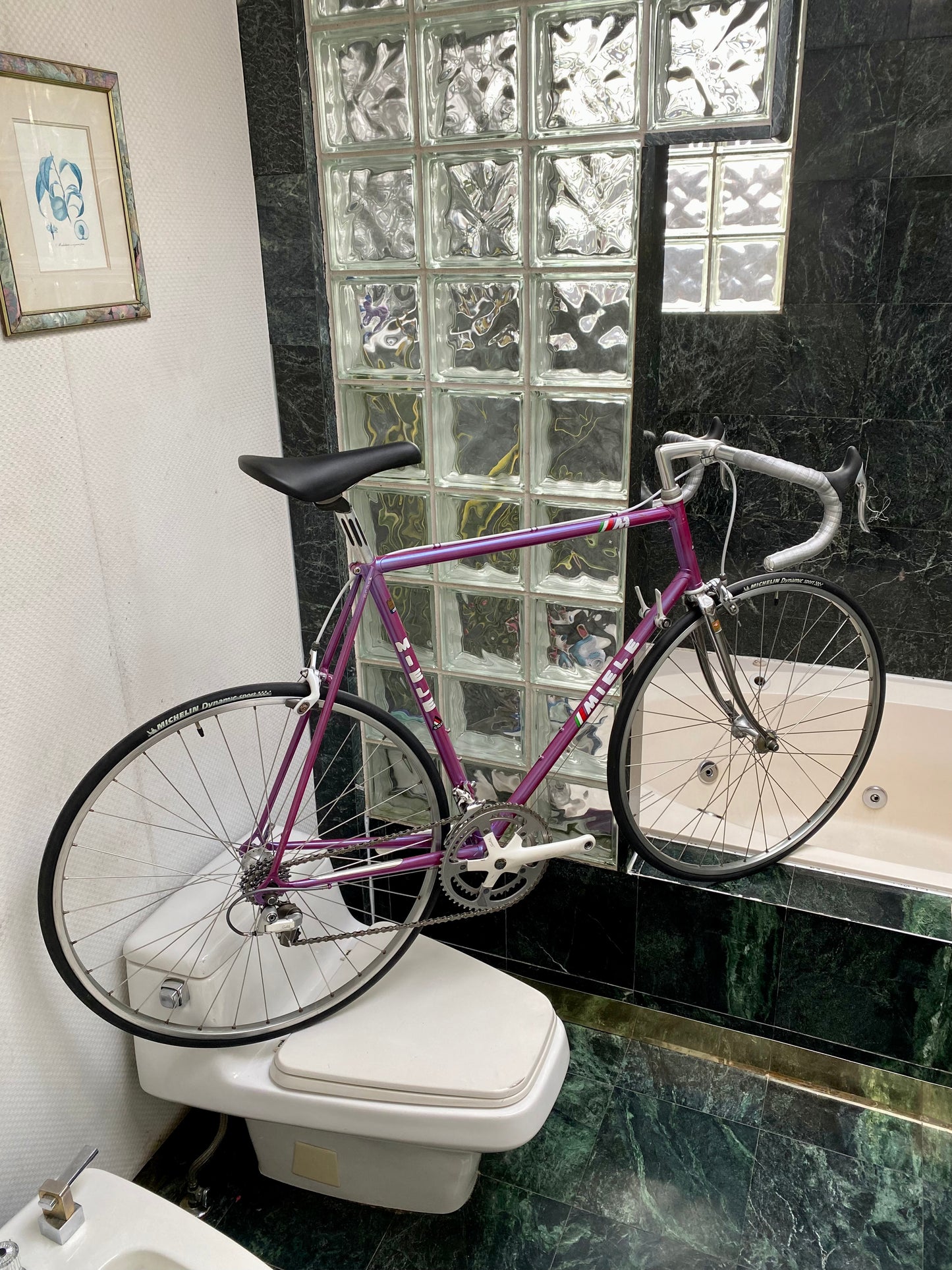 (SIZE 59cm) 1980's MIELE "CHIC" ROAD BIKE - SHIMANO SANTE GROUPSET