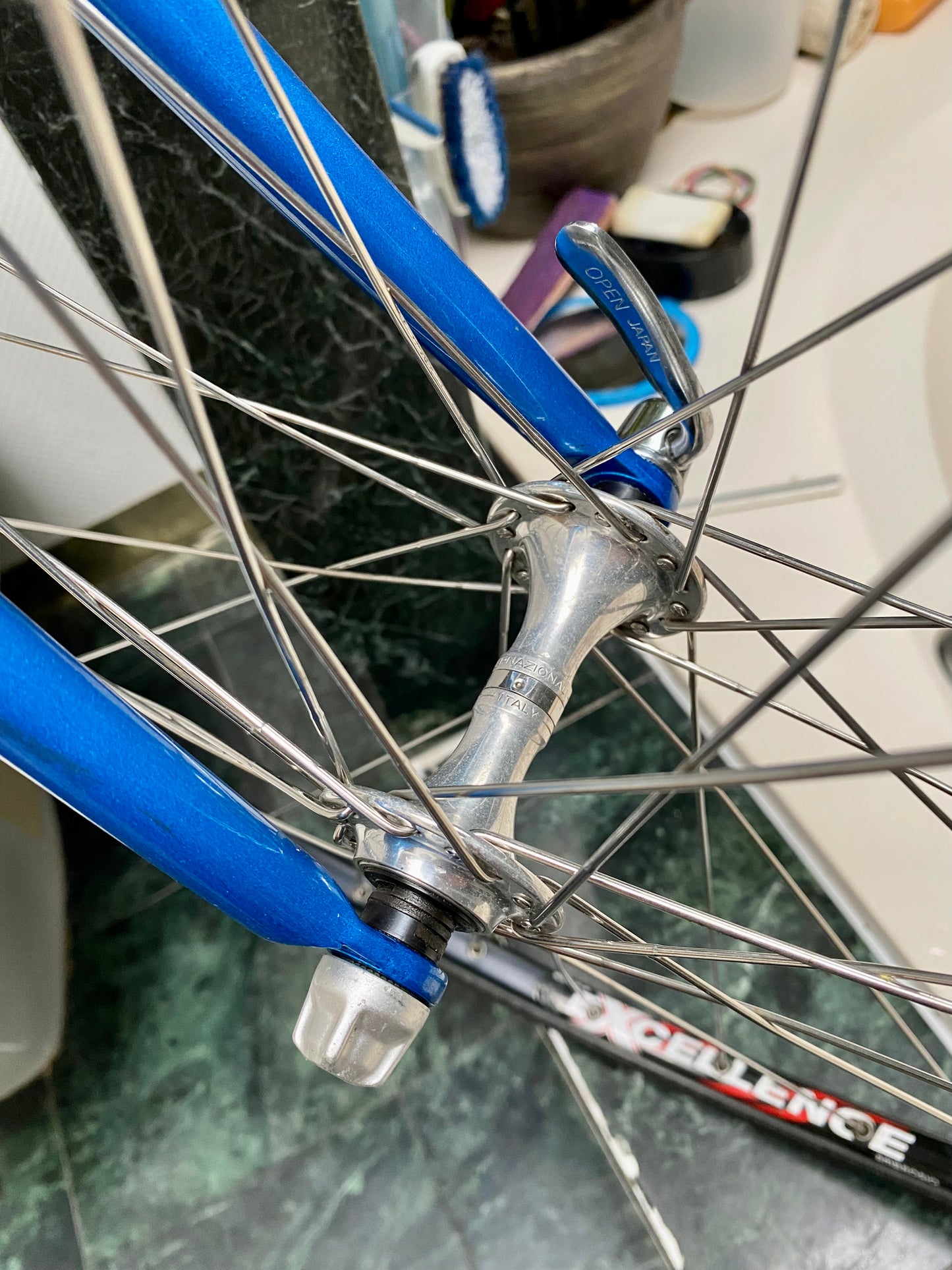 (SIZE 57cm) BASSI CASTERINO ROAD BIKE - CAMPAGNOLO CHORUS