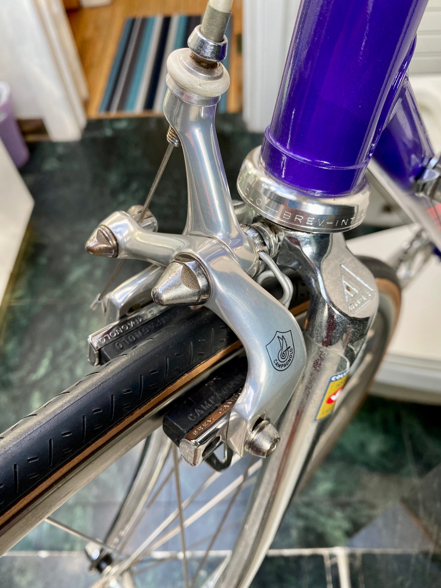 (SIZE 59cm) 1980's MIELE LATINA ROAD BIKE - CAMPAGNOLO ATHENA