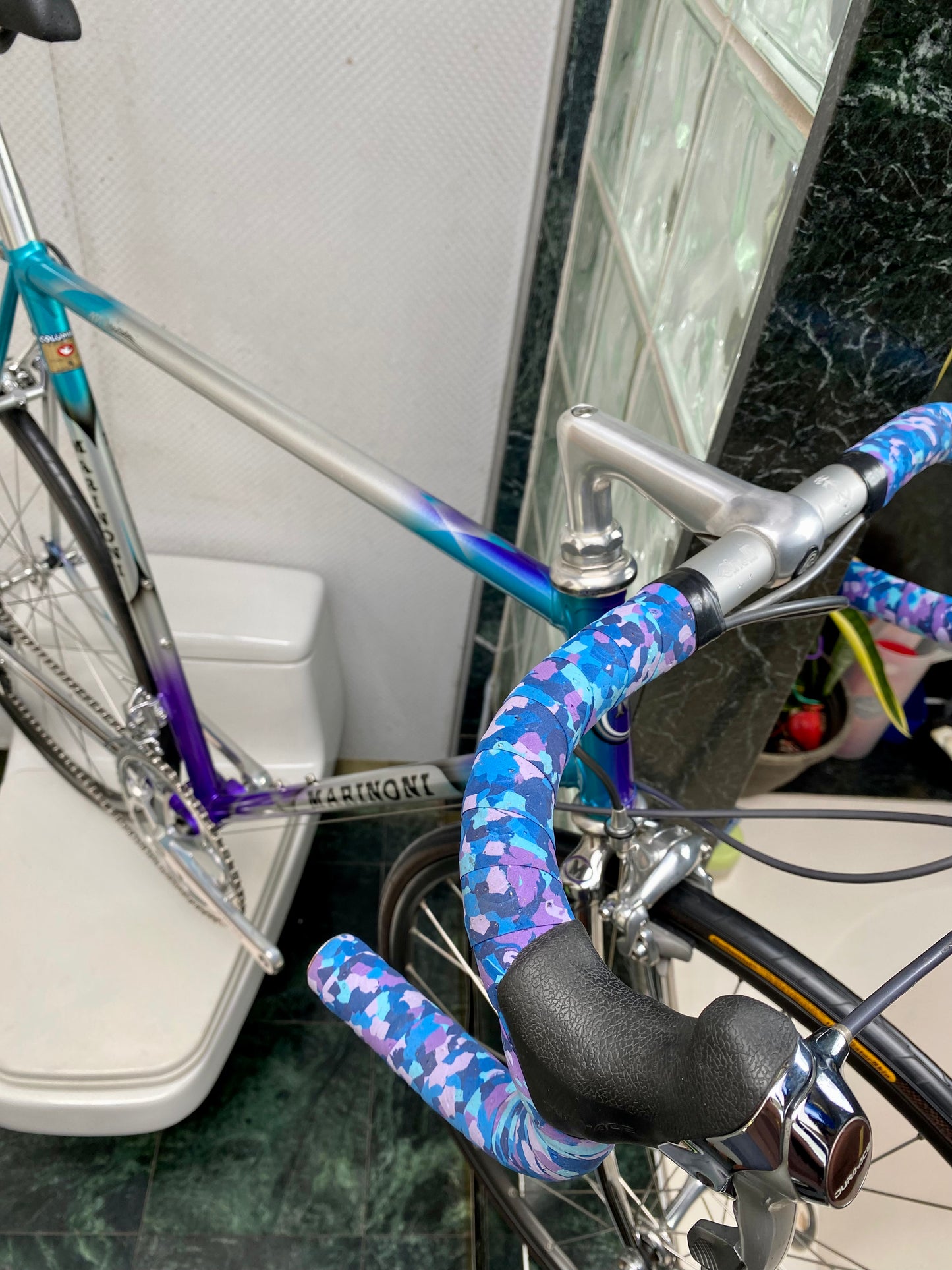 (SIZE 56cm) EARLY-1990's MARINONI CORSA ROAD BIKE - SHIMANO DURA ACE - SPOTLESS / PERFECT