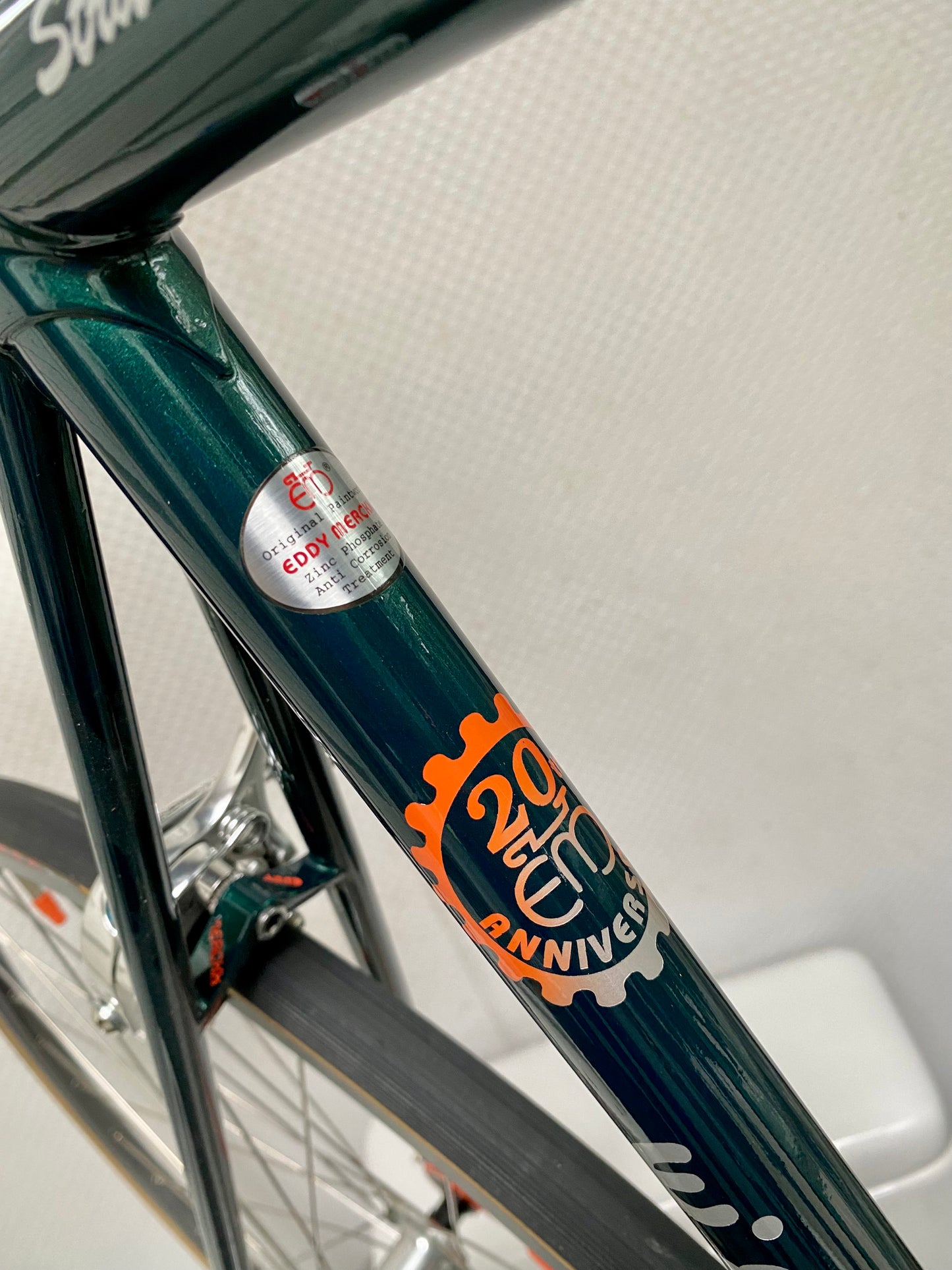 (SIZE 58cm) FULLY CUSTOM EDDY MERCKX STRADA O.S. 20th ANNIVERSARY NEO-RETRO BUILD - CAMPAGNOLO CENTAUR
