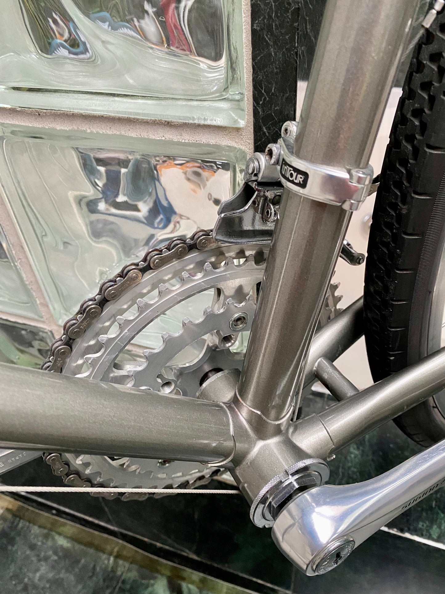 (SIZE 53cm) EARLY-1980's PANASONIC PT-5000 ROAD BIKE - HANDMADE IN JAPAN