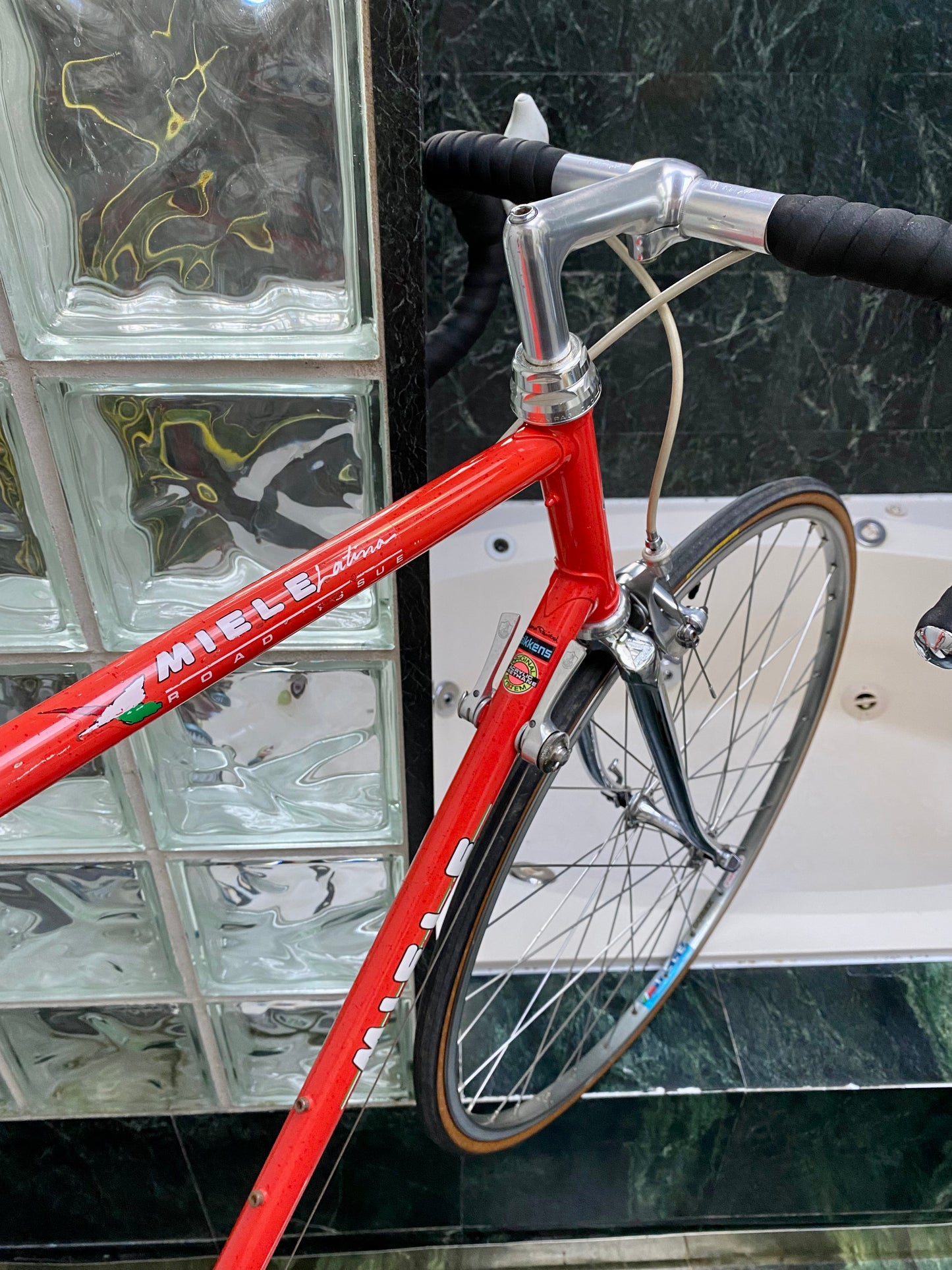 (SIZE 56cm) 1980's MIELE LATINA ROAD BIKE - CAMPAGNOLO ATHENA