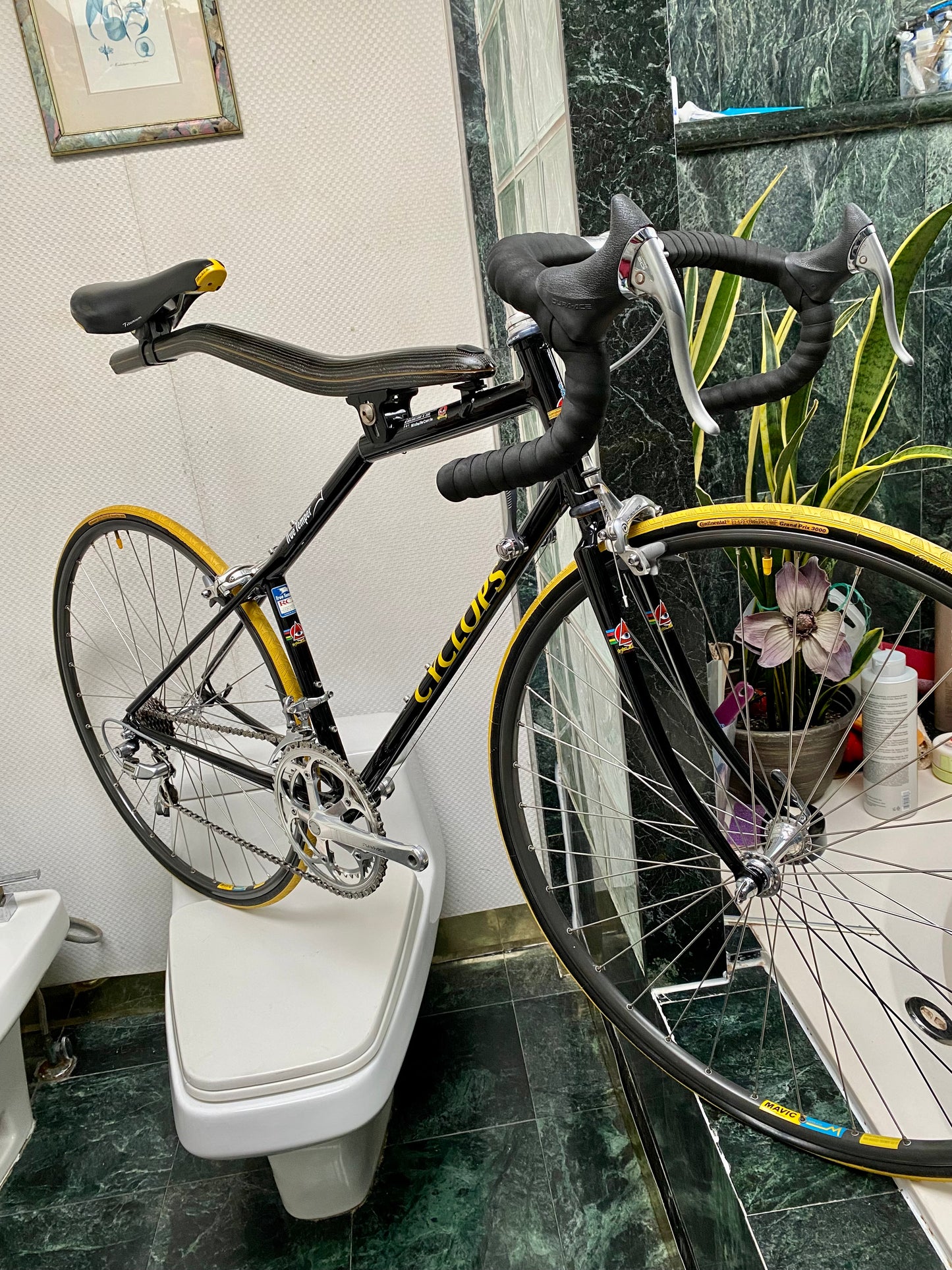 (SIZE 56cm) CYCLOPS SOFTRIDE ROAD BIKE - TRULY INCREDIBLE - DURA ACE - MUSEUM QUALITY