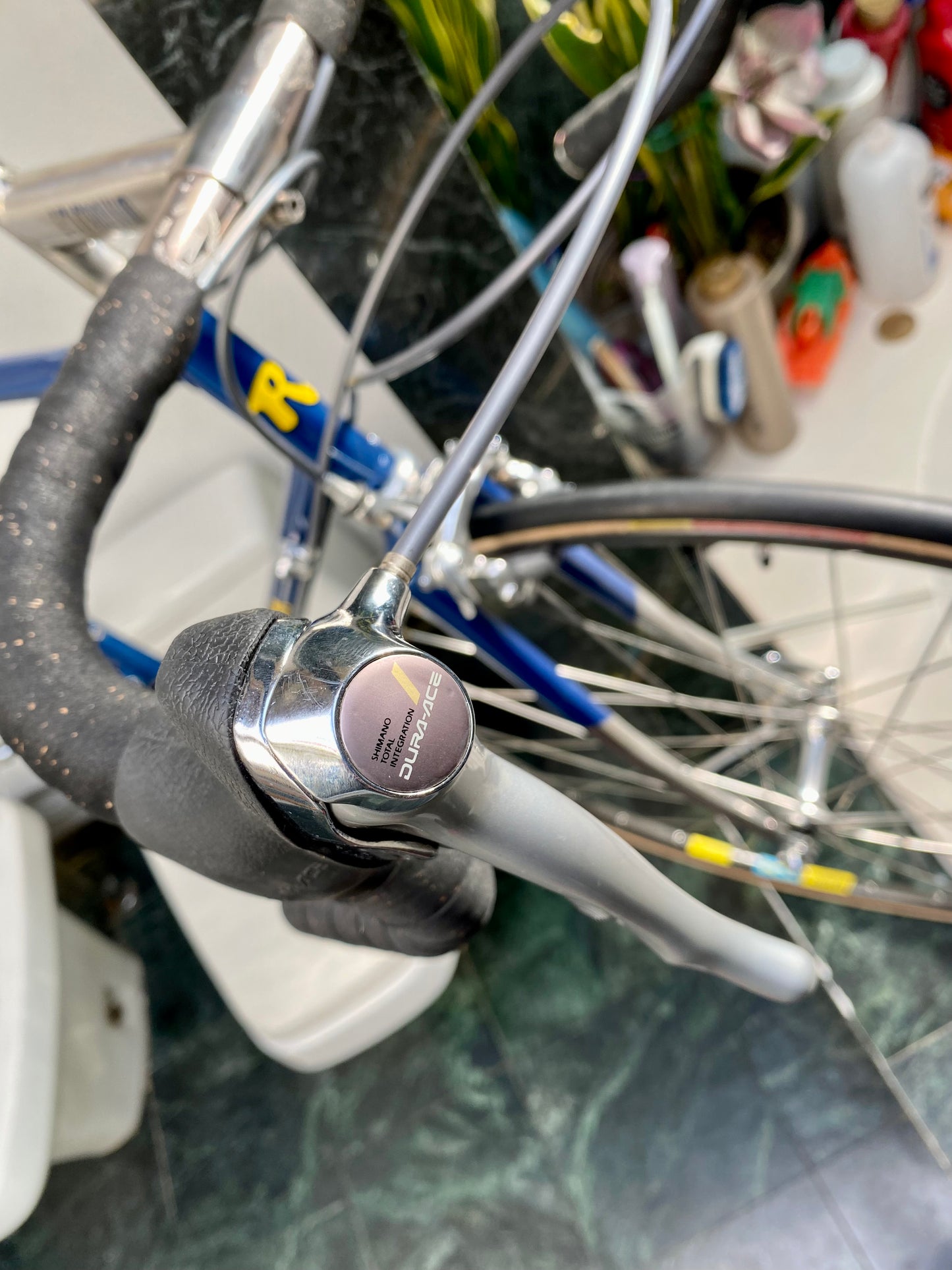 (SIZE 53cm) INCREDIBLE EARLY-1990's ROSSIN GHIBLI ROAD BIKE - SHIMANO DURA ACE