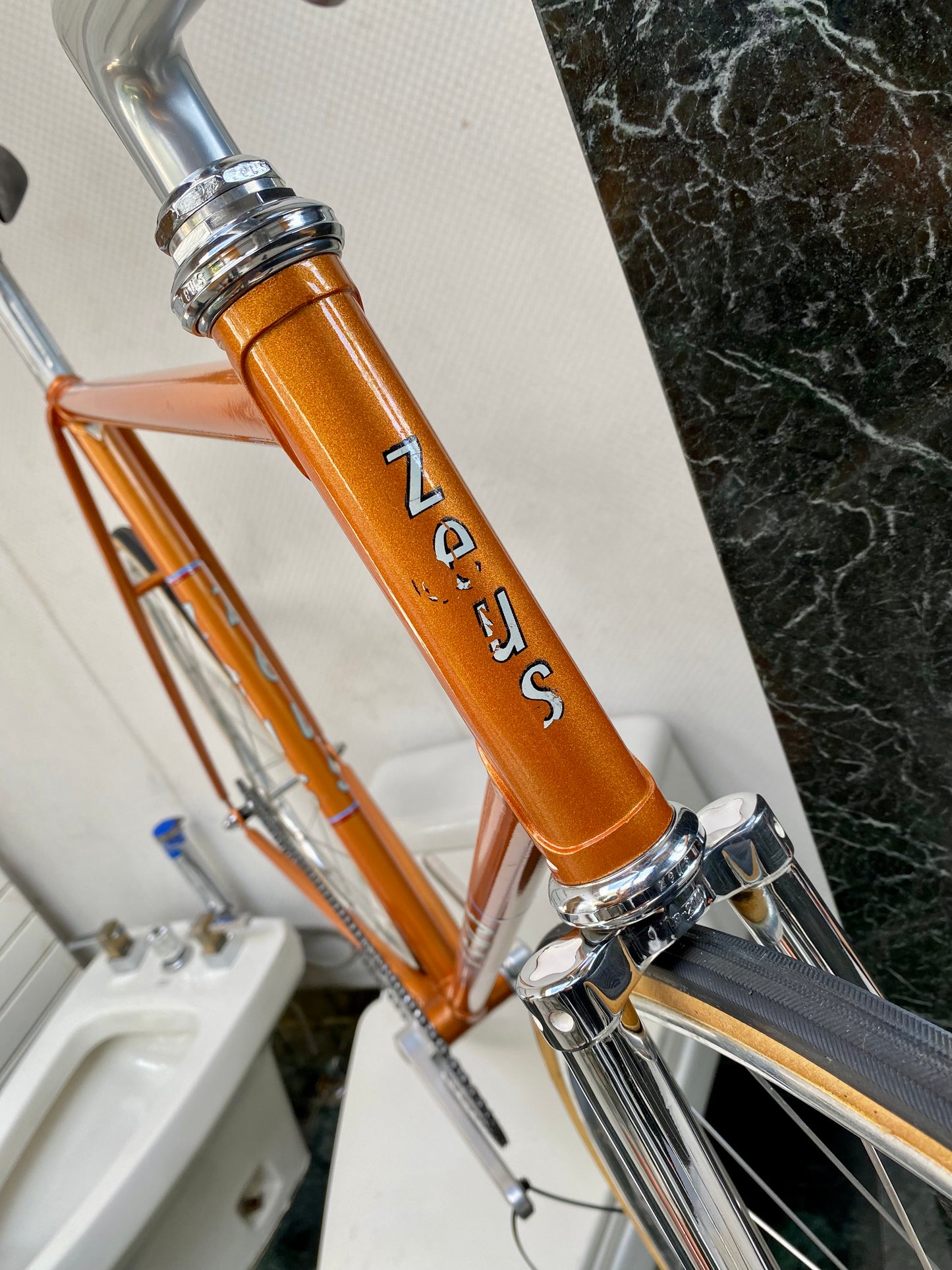 (SIZE 56cm) 1970's ZEUS PISTA TRACK BIKE - SUPER BEAUTIFUL!