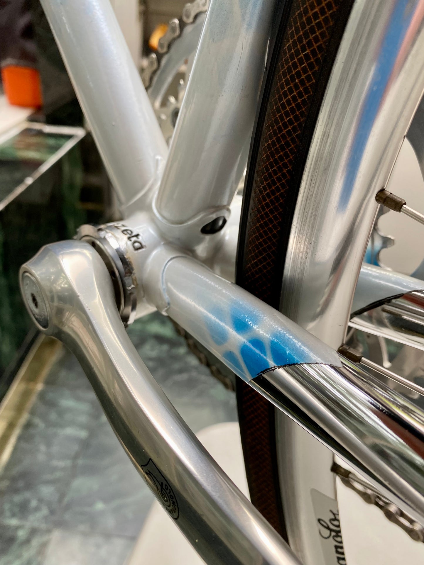 (SIZE 56cm) 1980's BIEMMEZETA ROAD BIKE - CAMPAGNOLO- SUPER UNIQUE!!!