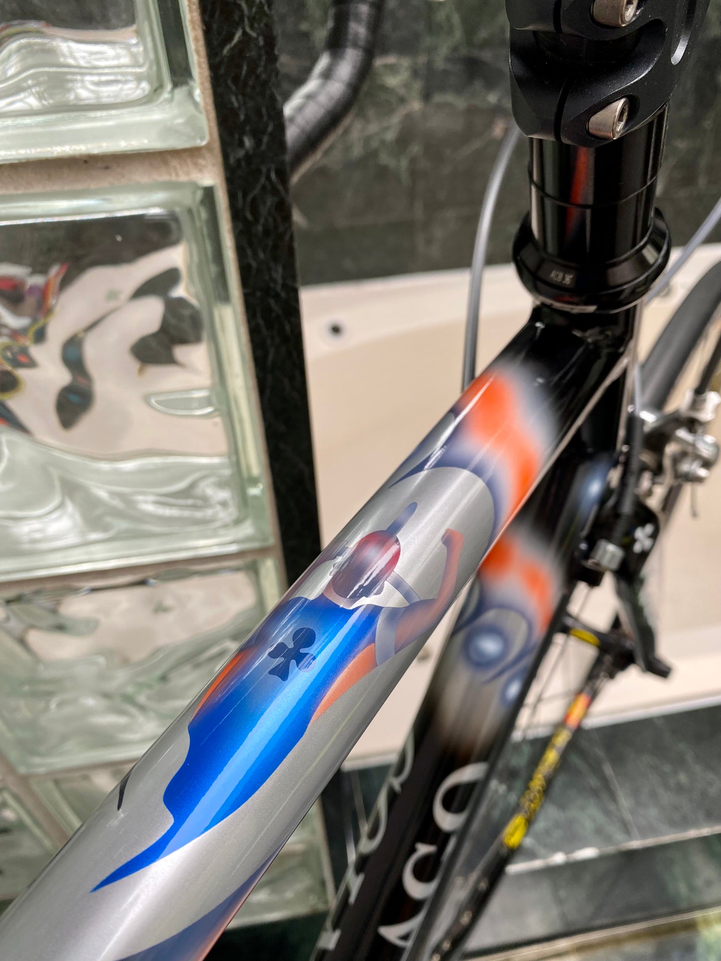 (SIZE 55cm) EARLY-2000's COLNAGO CT1 LUX TITANIO ROAD BIKE - DURA ACE - NOS