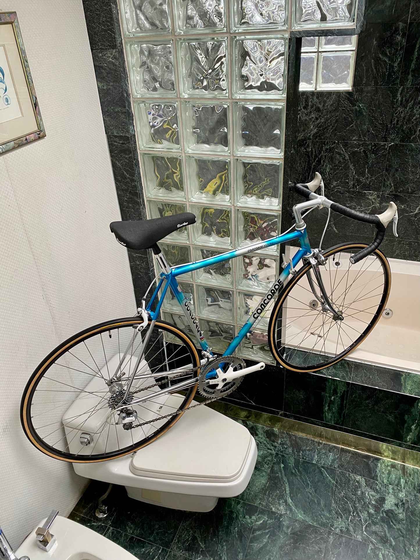 (SIZE 54cm) 1980's CONCORDE ASTORE ROAD BIKE - SHIMANO SANTE - COLUMBUS