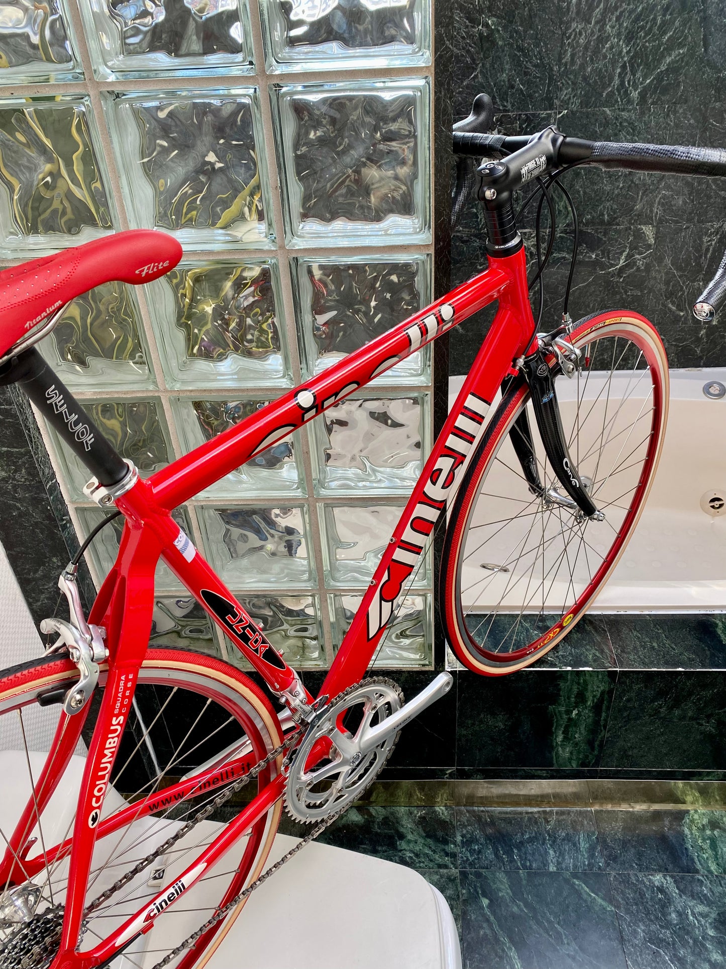 (SIZE 55cm) NOS / NEW CLASSIC CINELLI UNICA ROAD BIKE - CAMPAGNOLO