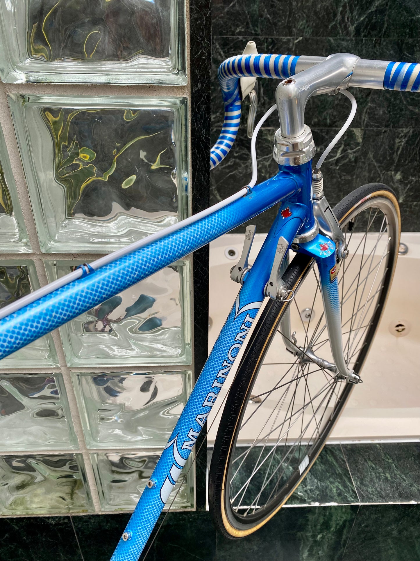 (SIZE 51cm) 1980's MARINONI SPECIAL ROAD BIKE - CAMPAGNOLO C-RECORD DELTA GROUPSET