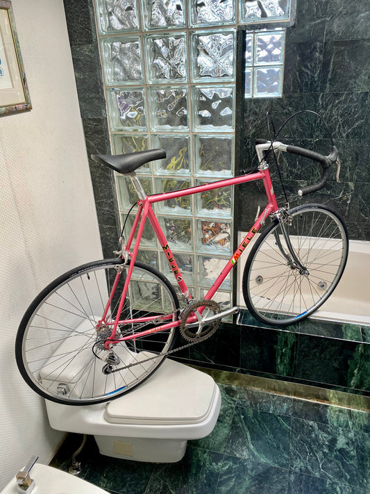 (SIZE 62cm) 1980's MIELE ROAD BIKE - VERY NICE! - PINK