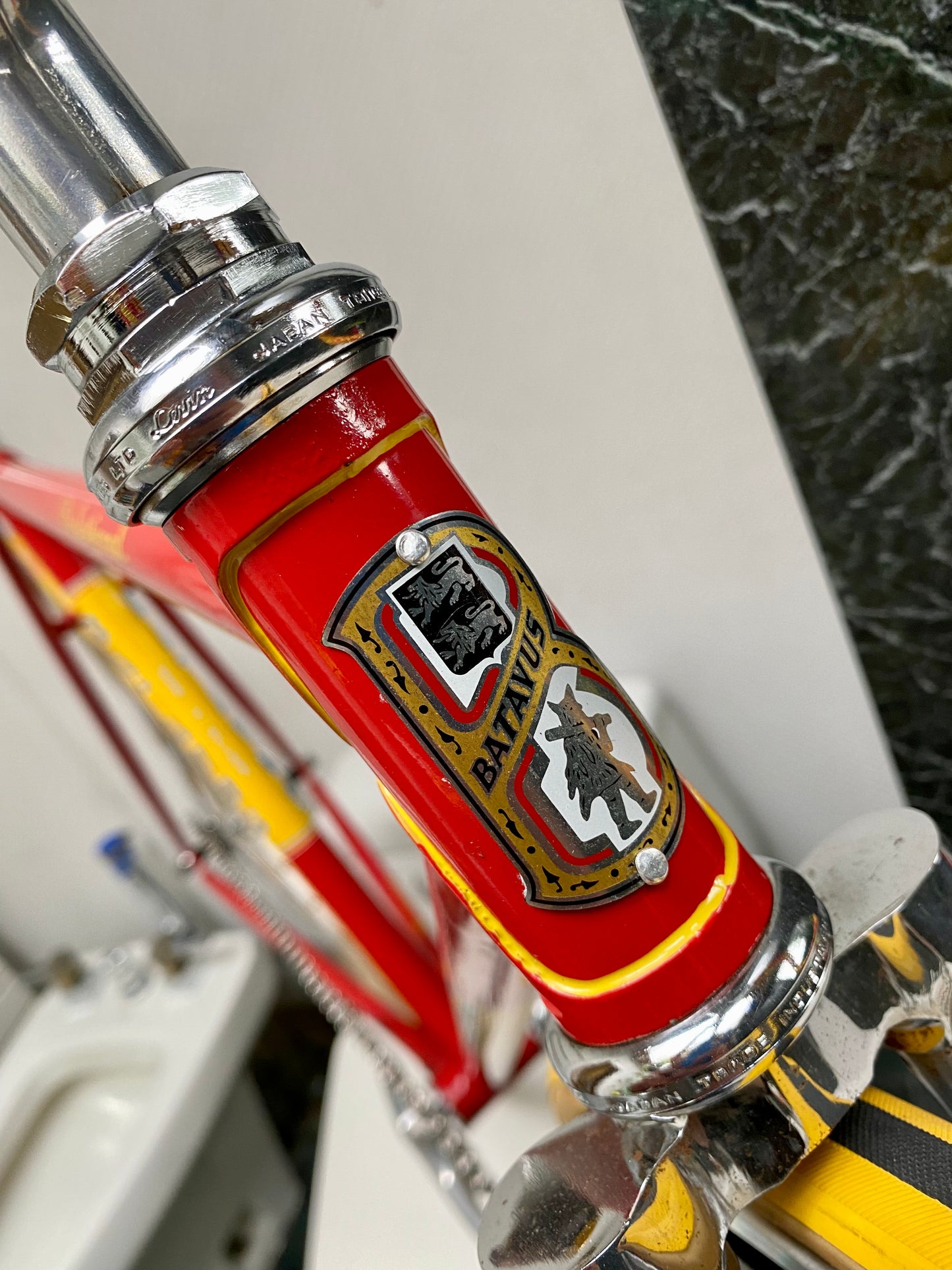 (SIZE 47cm) 1980's BATAVUS PROFESSIONAL TRACK BIKE - MICHE GROUPSET