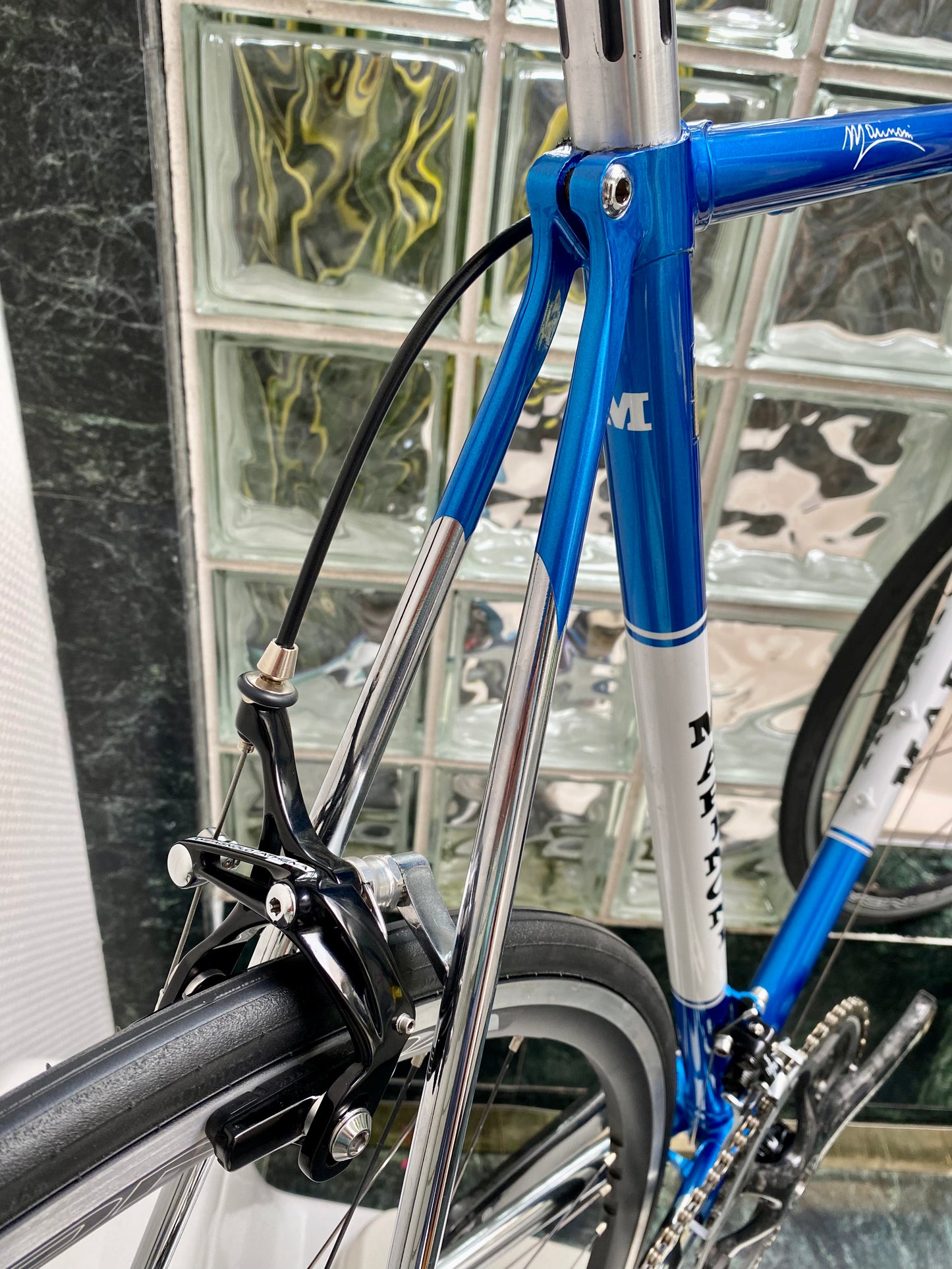 (SIZE 58cm) CUSTOM MARINONI SPECIAL NEO-RETRO BUILD - CAMPAGNOLO ATHENA GROUPSET