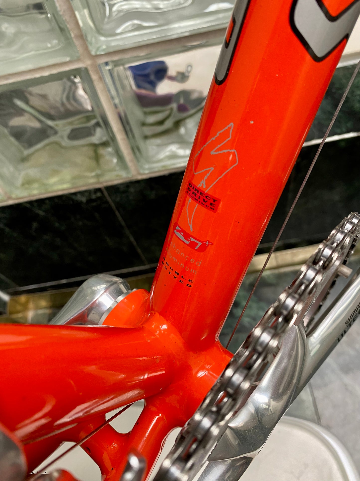 (SIZE 56cm) LATE-1990's SPECIALIZED ALLEZ COMP ROAD BIKE - SHIMANO ULTEGRA