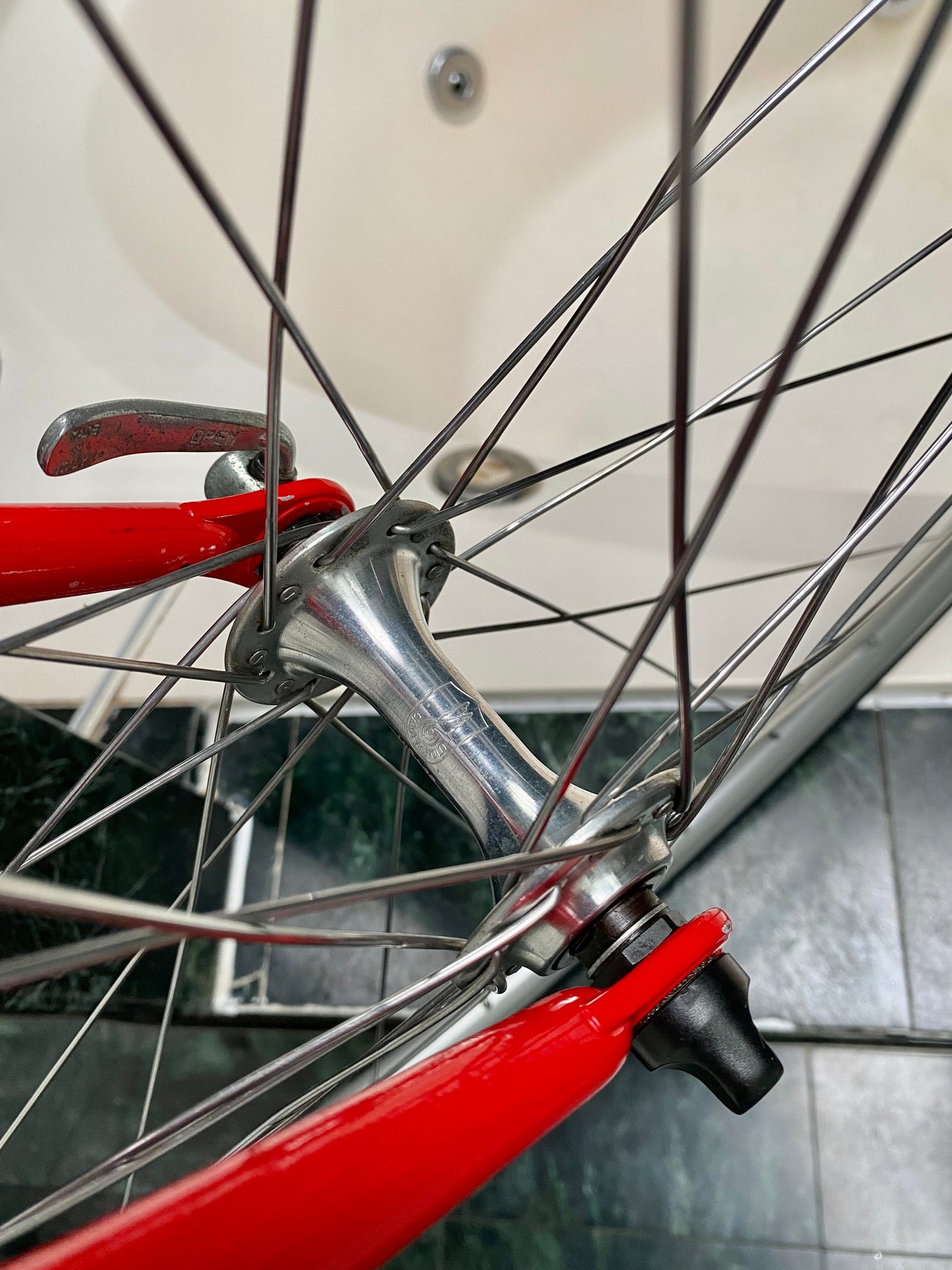 (SIZE 53cm) 1990's BIANCHI CAMPIONE ROAD BIKE - CAMPAGNOLO