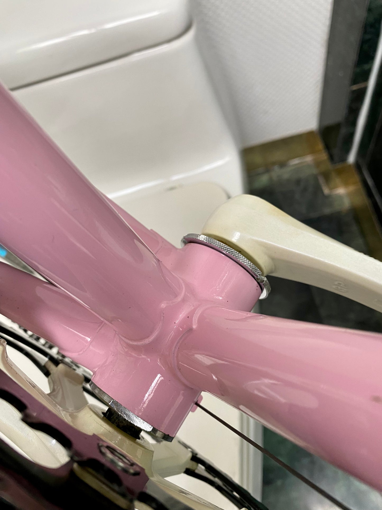 (SIZE 57cm) 1980's MIELE "CLASSICA" ROAD BIKE - LIKE NEW - PINK!