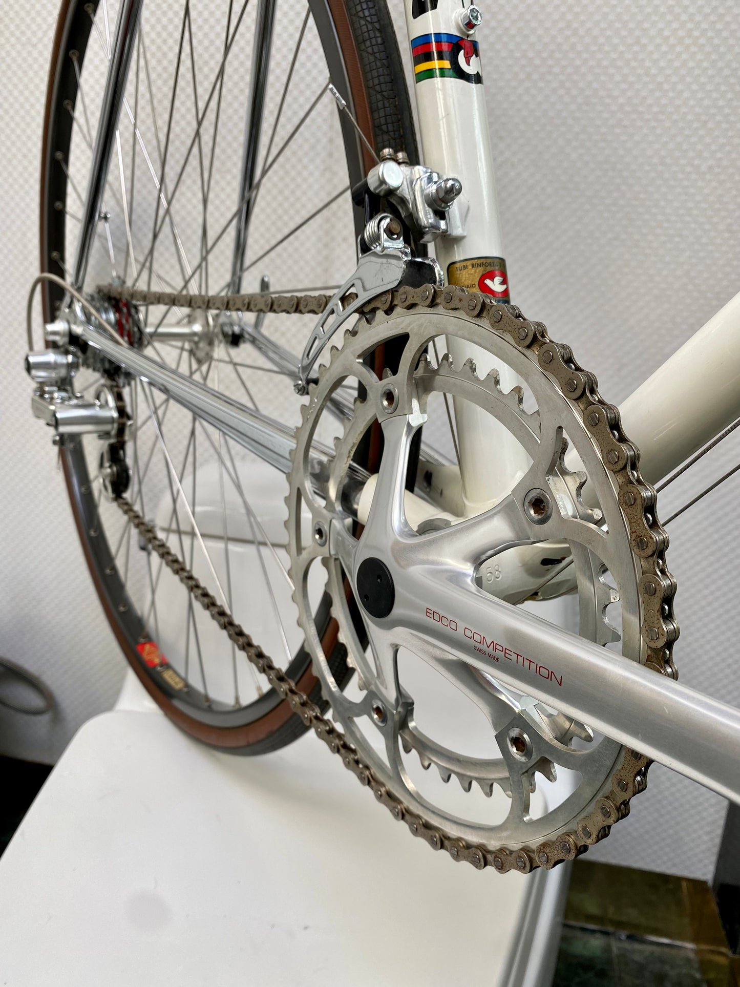 (SIZE 58cm) 1980's CONCORDE AQUILA ROAD BIKE - EDCO COMPETITION GROUPSET