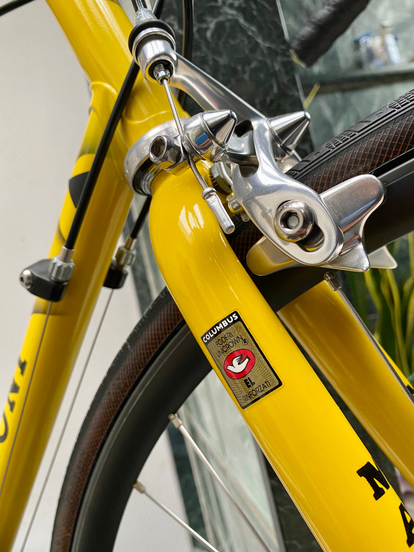 (SIZE 60cm) 1990's MARINONI ROAD BIKE - COLUMBUS EL EXTRA LIGHT - CAMPAGNOLO - ABSOLUTELY SPOTLESS!