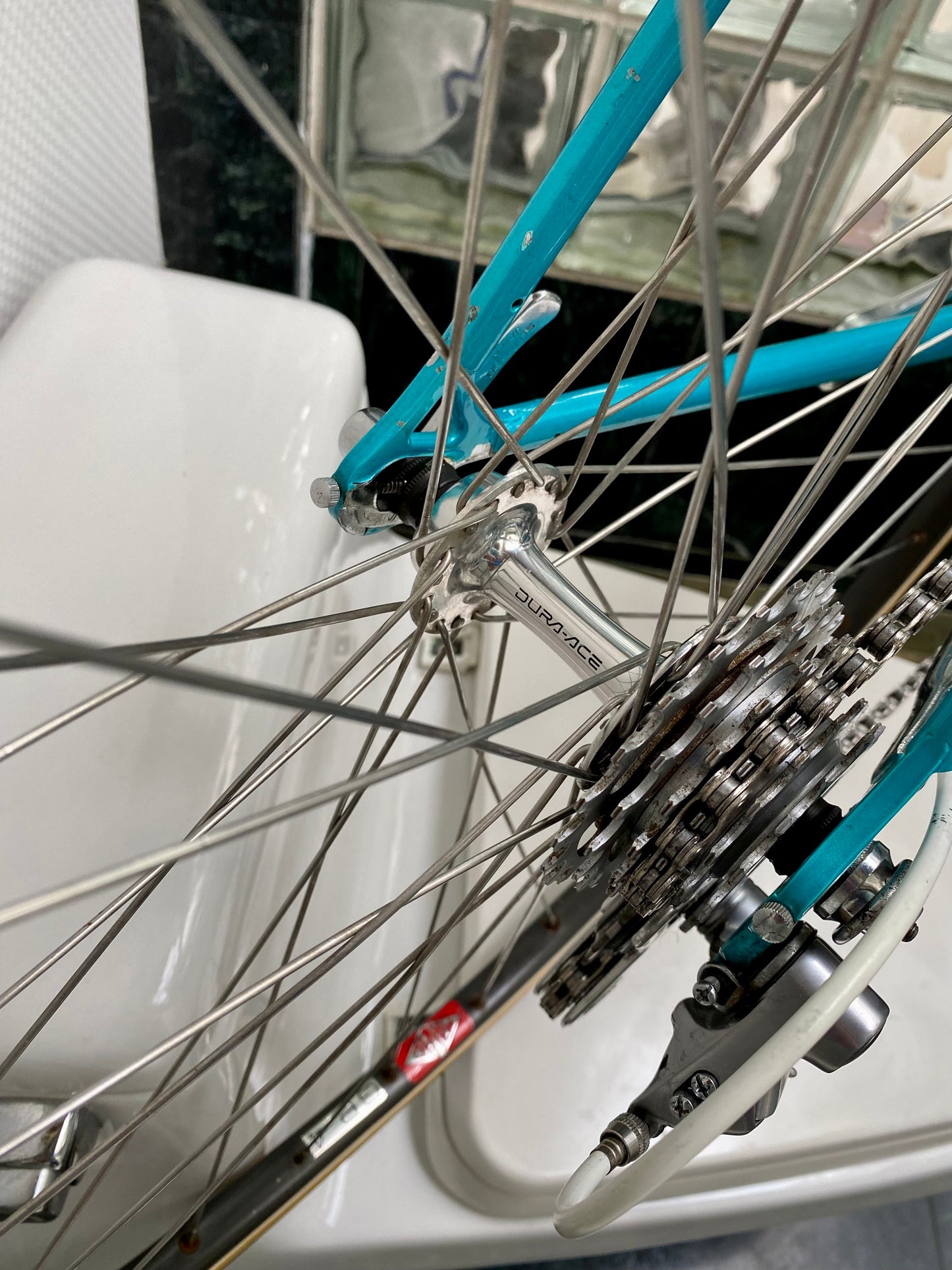 (SIZE 54cm) 1980's STEVE BAUER VORTEX ROAD BIKE - TANGE PRESTIGE - DURA ACE