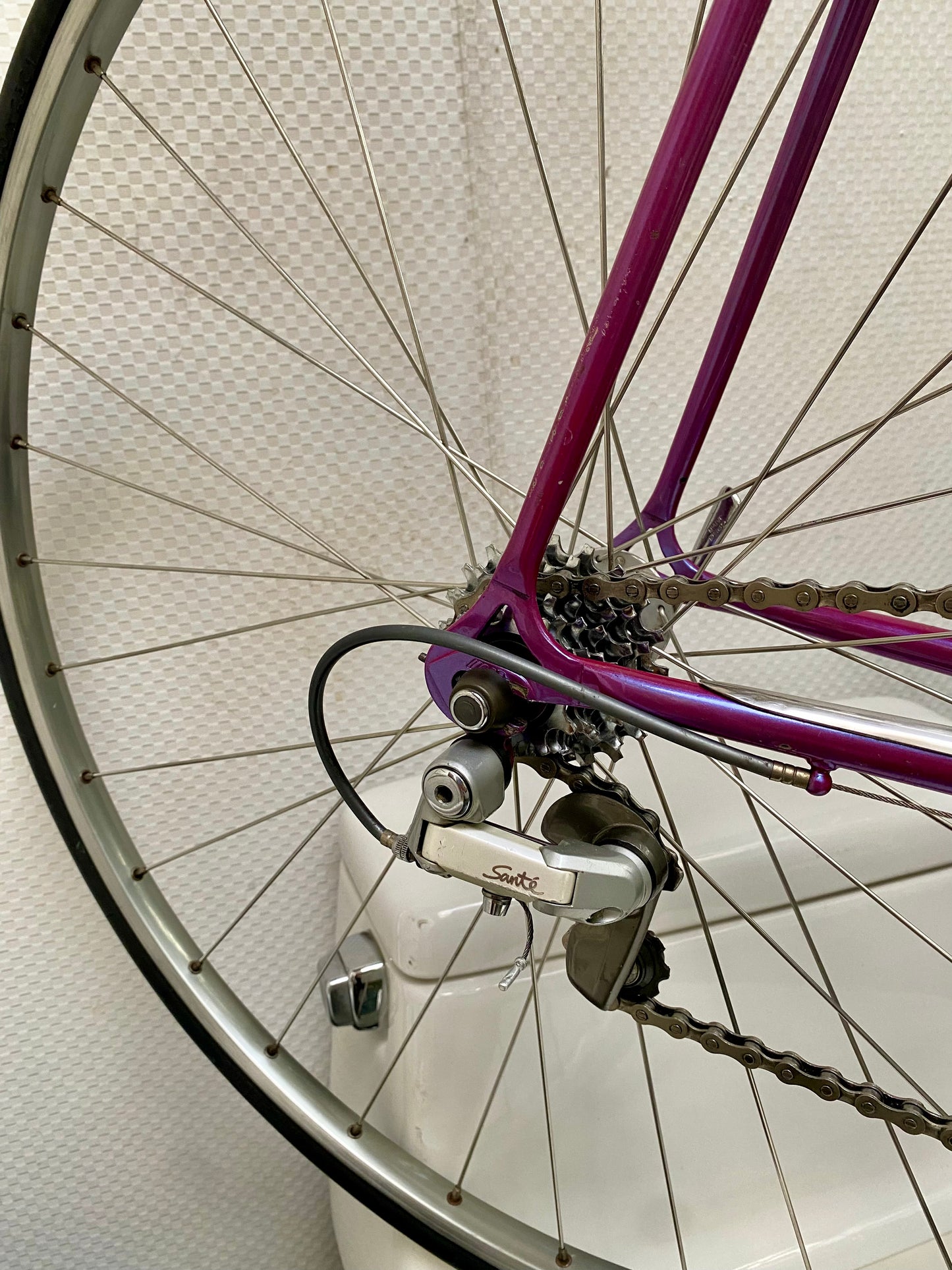 (SIZE 59cm) 1980's MIELE "CHIC" ROAD BIKE - SHIMANO SANTE GROUPSET