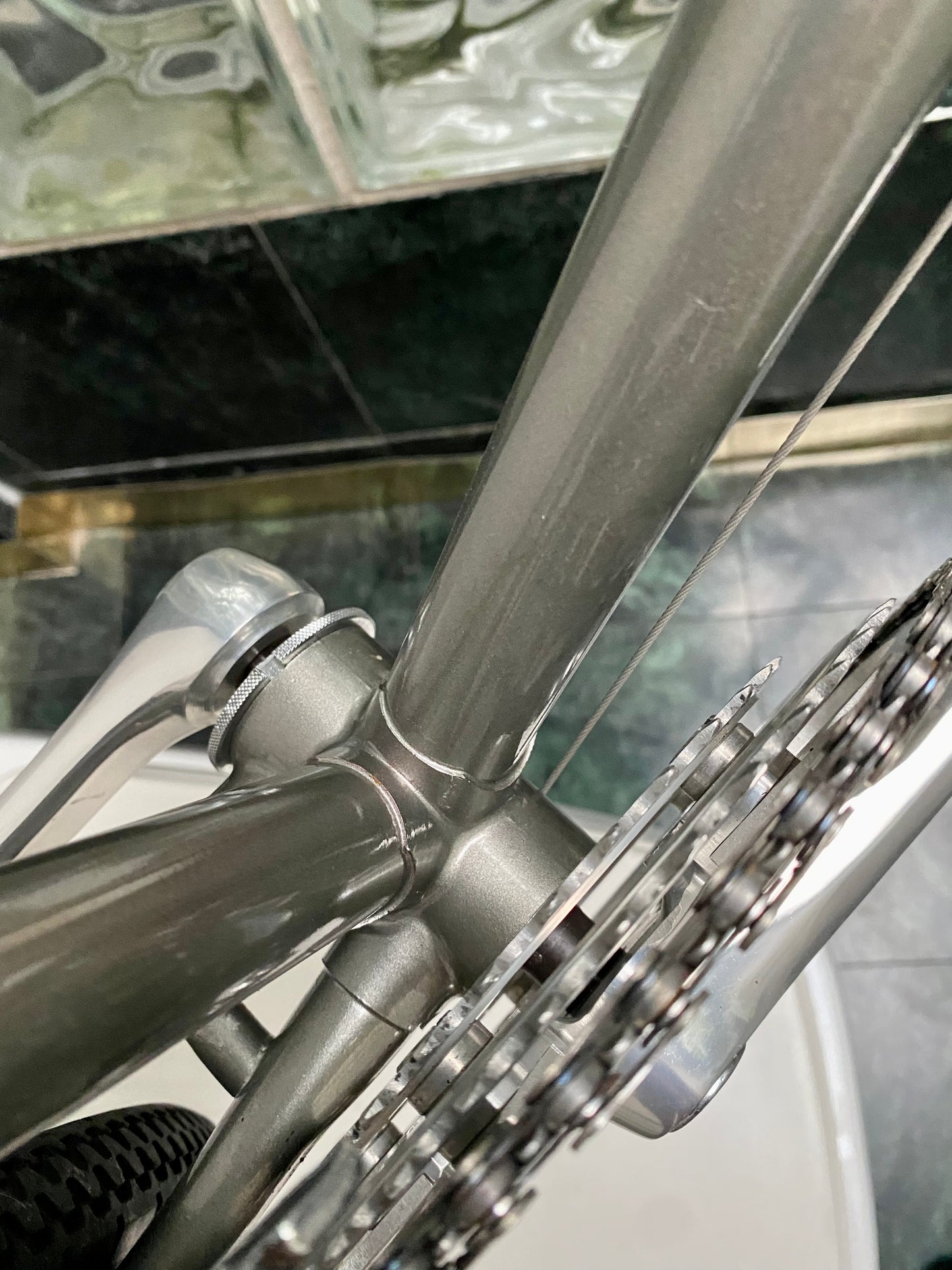 (SIZE 53cm) EARLY-1980's PANASONIC PT-5000 ROAD BIKE - HANDMADE IN JAPAN