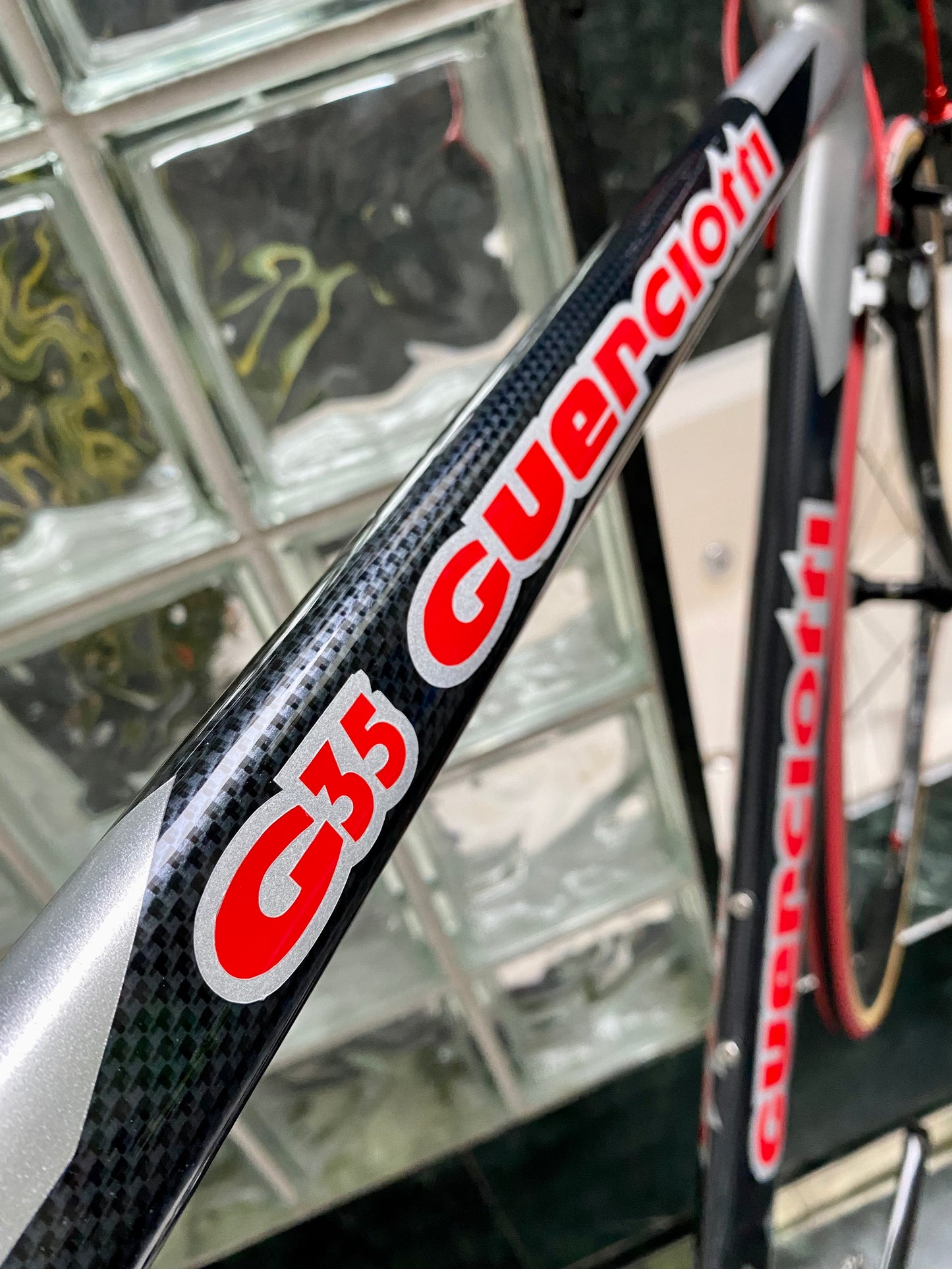 (SIZE 55cm) GUERCIOTTI G35 ROAD BIKE - CAMPAGNOLO CENTAUR - COLUMBUS STARSHIP