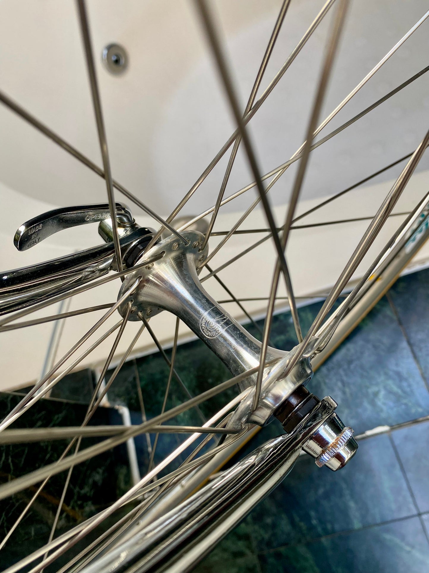 (SIZE 57cm) STUNNING EARLY-1990's CUSTOM CRAMEROTTI ROAD BIKE - CAMPAGNOLO