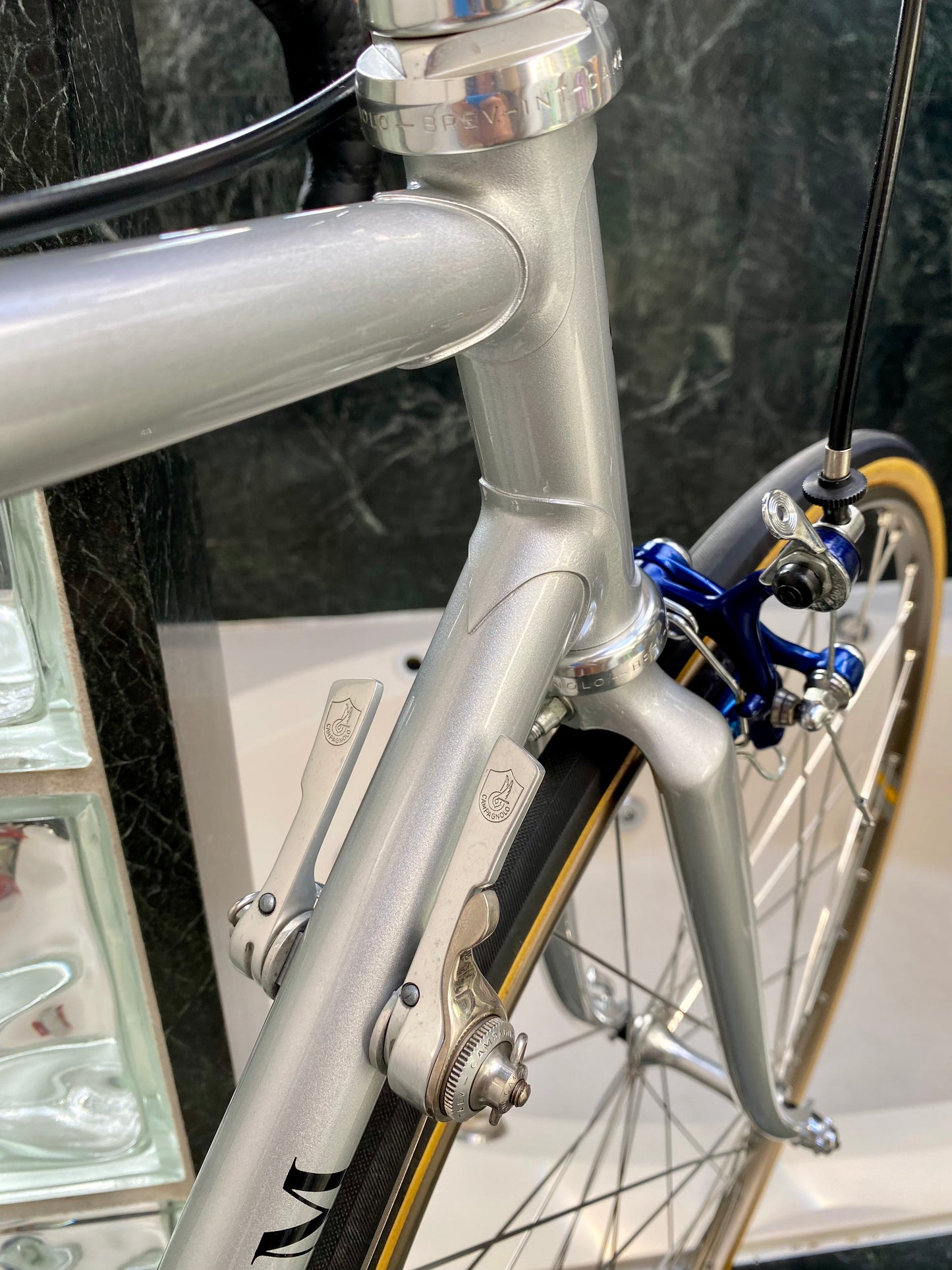 (SIZE 54cm) 1980's "TONY HOAR CUSTOM" ROAD BIKE - CAMPAGNOLO CHORUS