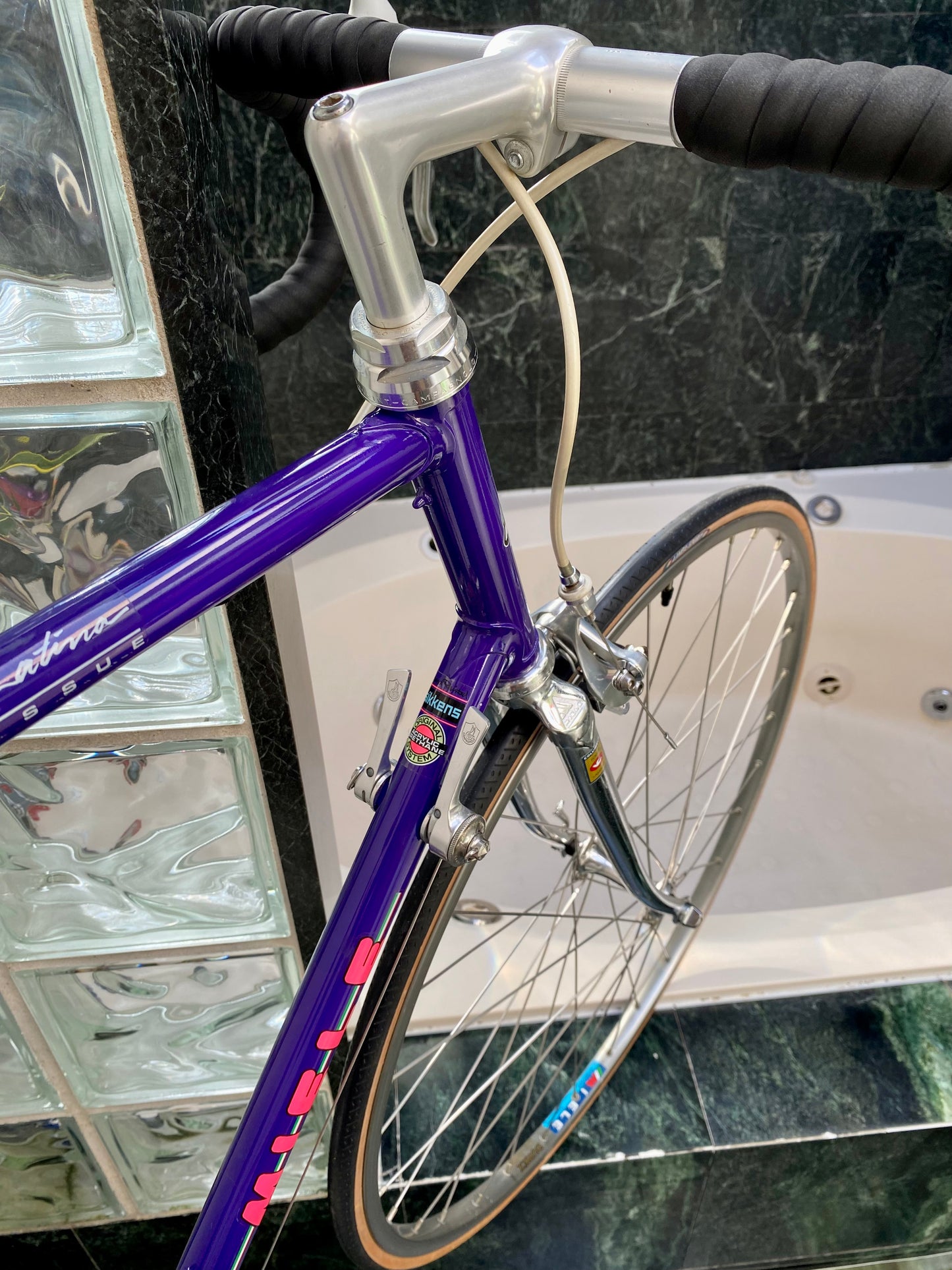 (SIZE 59cm) 1980's MIELE LATINA ROAD BIKE - CAMPAGNOLO ATHENA