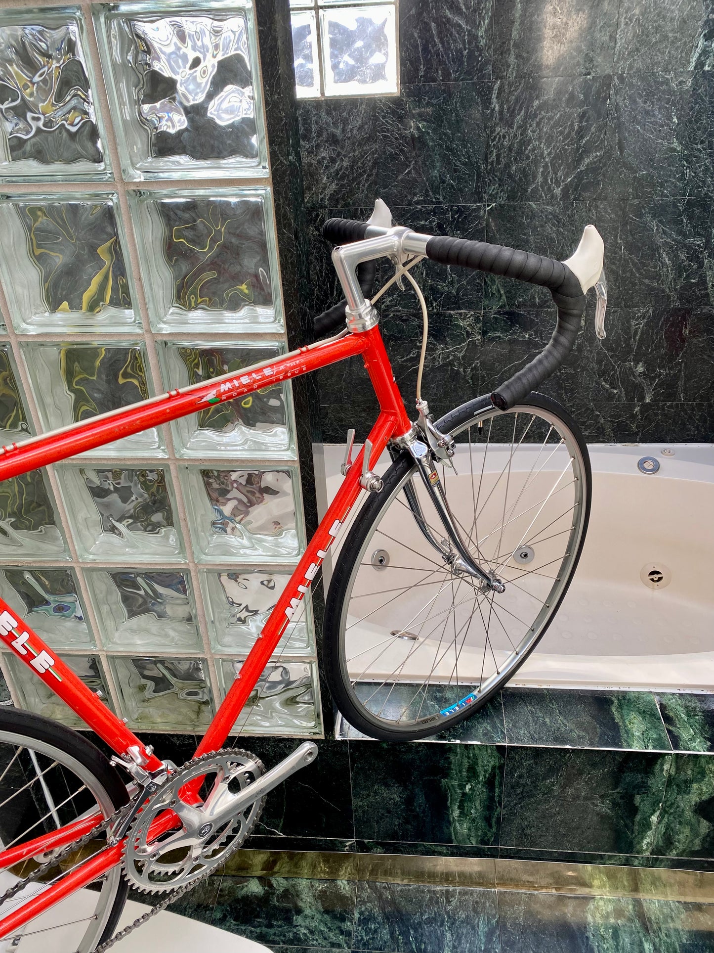 (SIZE 59cm) 1980's MIELE LATINA ROAD BIKE - CAMPAGNOLO ATHENA - COLUMBUS SL