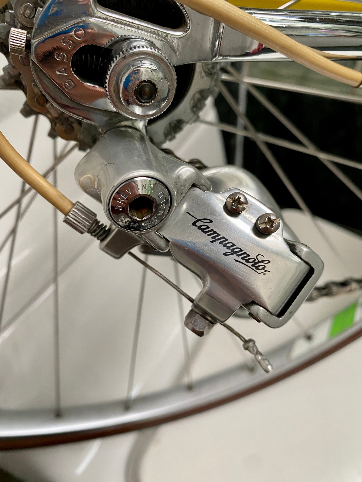 (SIZE 55cm) 1980's BASSO ROAD BIKE - COLUMBUS SL - CAMPAGNOLO ATHENA