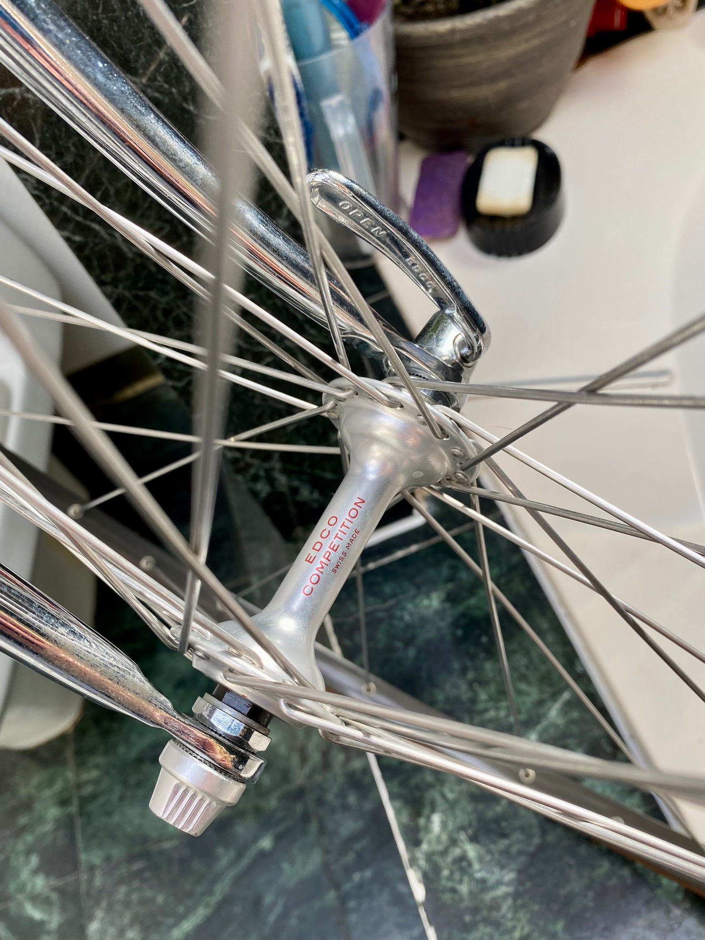 (SIZE 58cm) 1980's CONCORDE AQUILA ROAD BIKE - EDCO COMPETITION GROUPSET