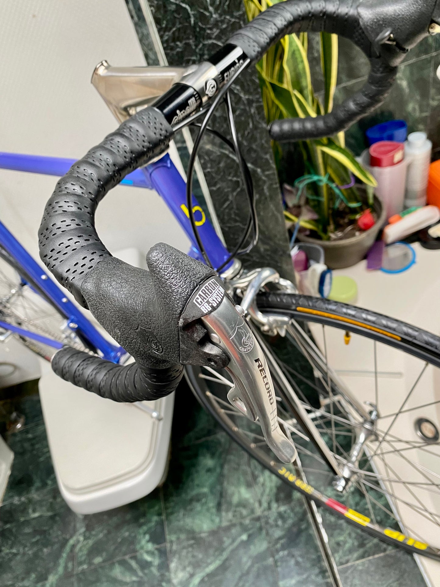 (SIZE 56cm) EARLY-1990's BERTRAND "3000" ROAD BIKE - CAMPAGNOLO RECORD