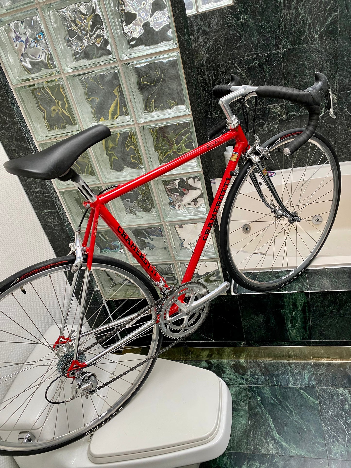 (SIZE 52cm) 1990's CRAMEROTTI ROAD BIKE - CAMPAGNOLO - COLUMBUS SL