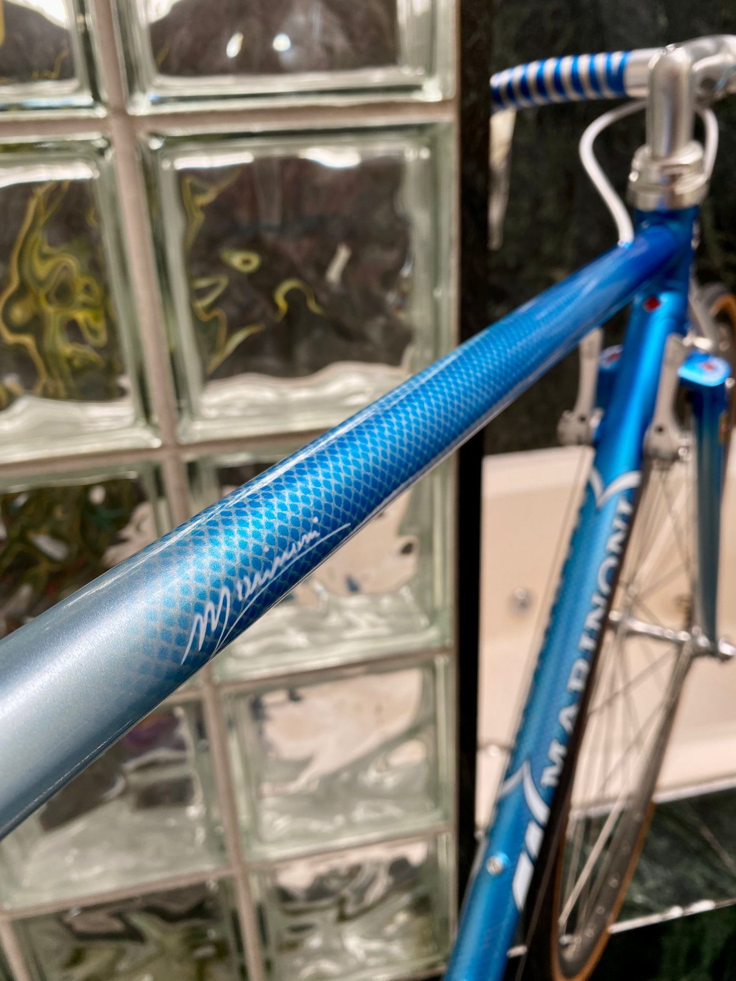 (SIZE 51cm) 1980's MARINONI SPECIAL ROAD BIKE - CAMPAGNOLO C-RECORD DELTA GROUPSET