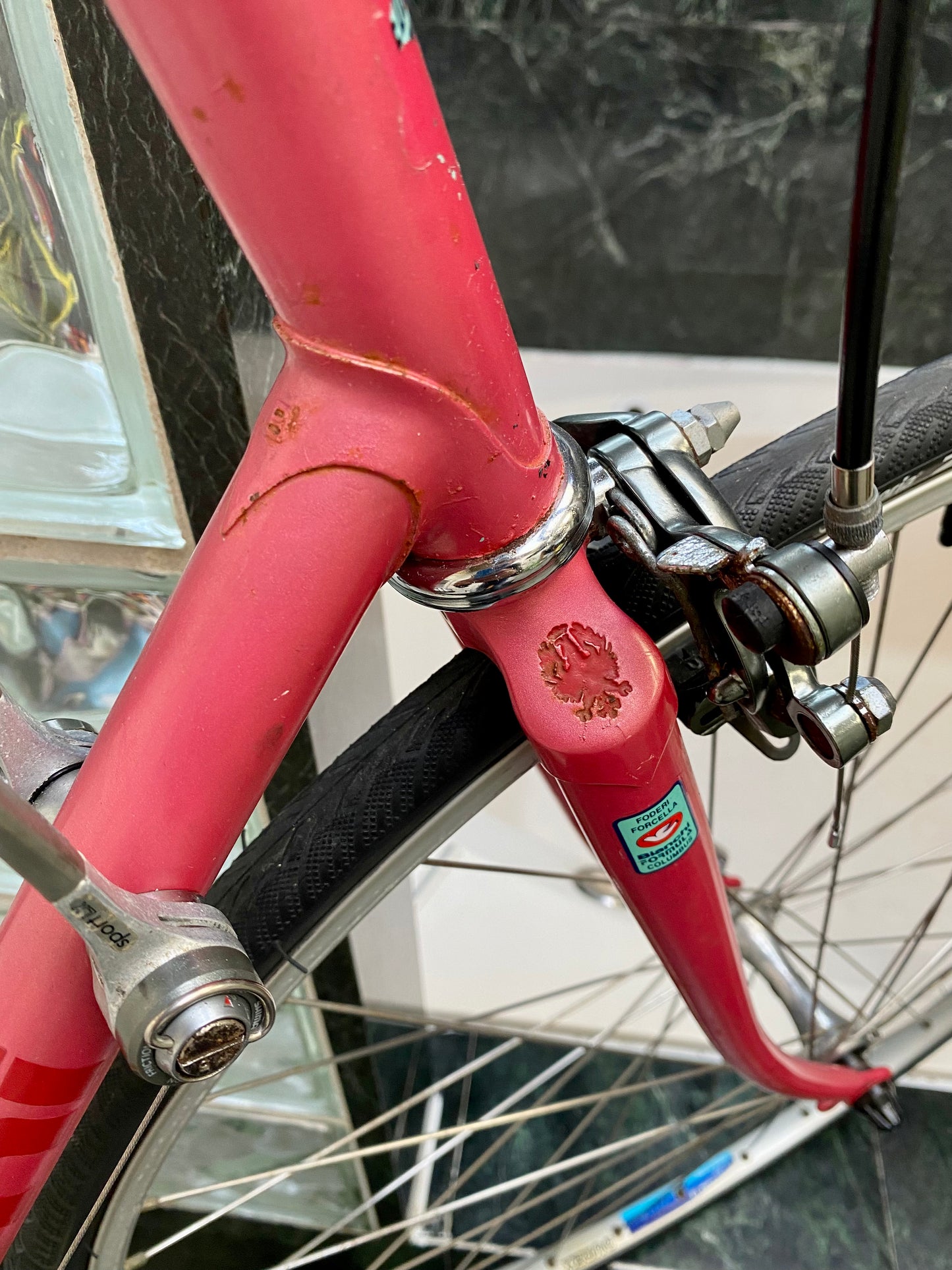 (SIZE 58cm) BIANCHI SQUADRA ROAD BIKE - MADE IN ITALY - COLUMBUS