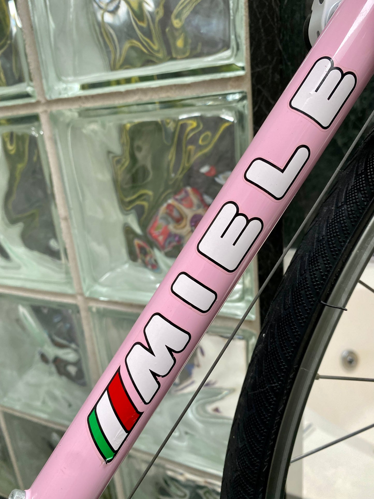 (SIZE 57cm) 1980's MIELE "CLASSICA" ROAD BIKE - LIKE NEW - PINK!