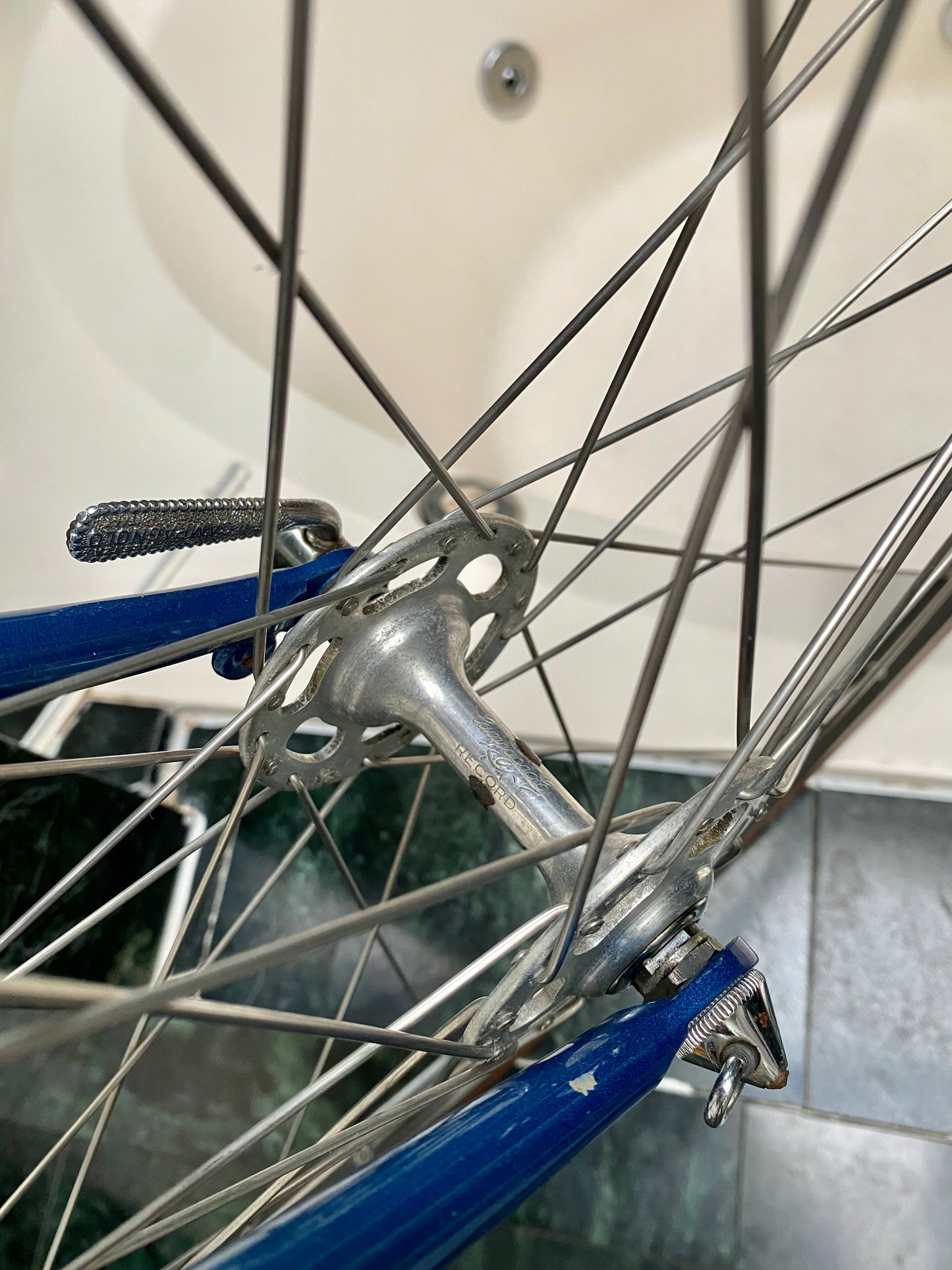 (SIZE 57cm) 1980's BERTRAND ROAD BIKE - CAMPAGNOLO - COLUMBUS SL