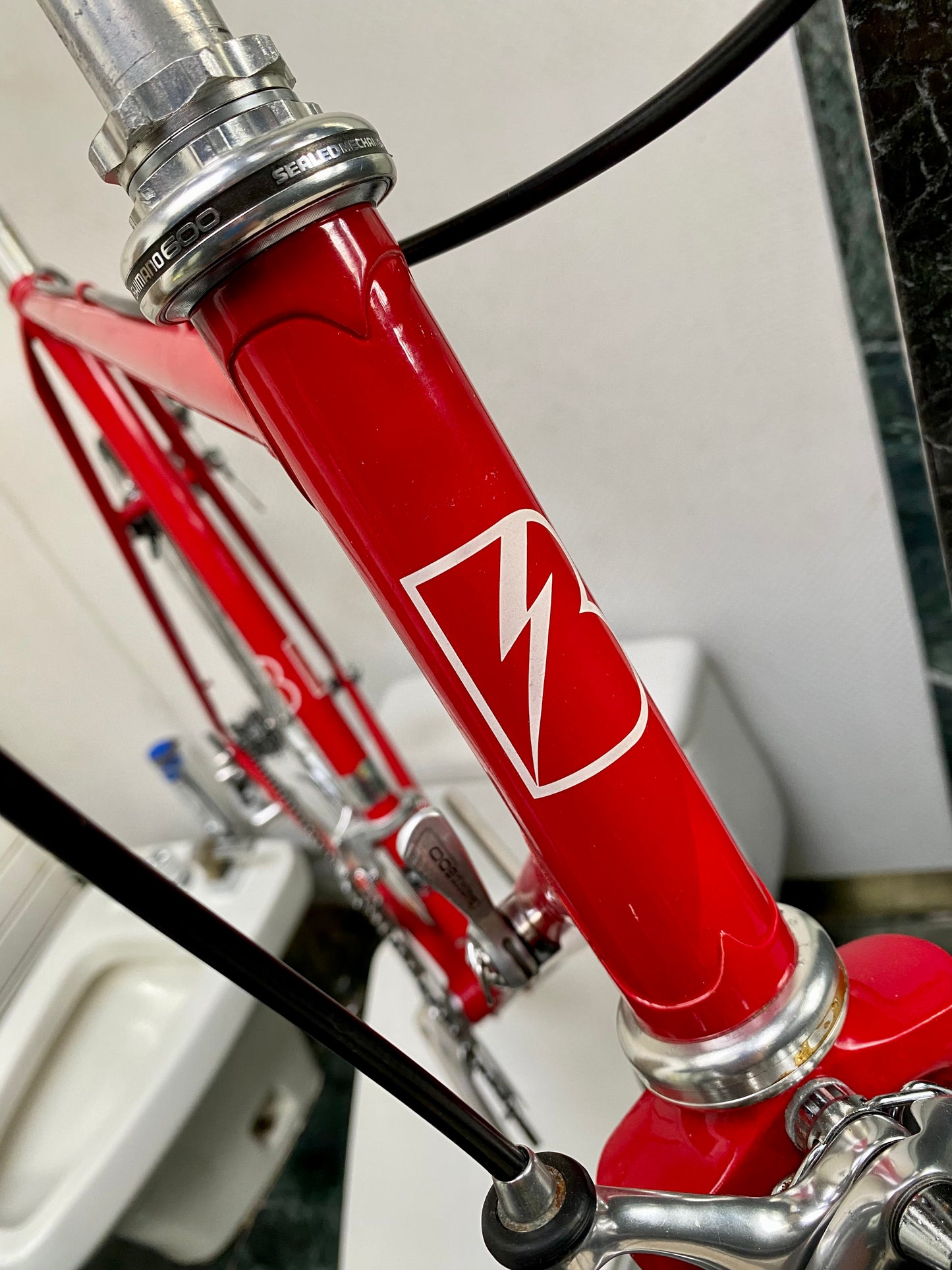 (SIZE 56cm) 1980's STEVE BAUER ROAD BIKE - SHIMANO 600