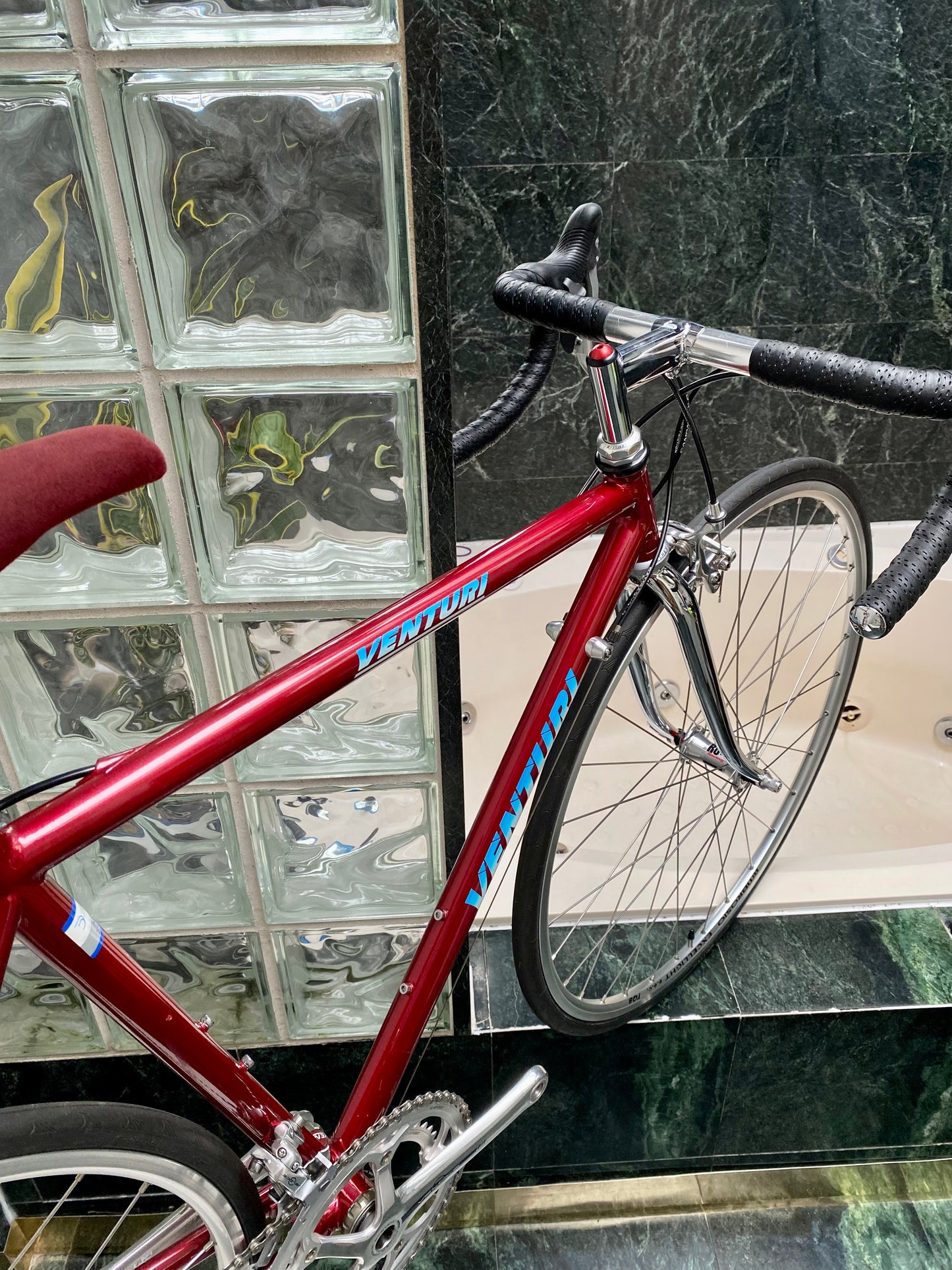 (SIZE 50cm) CUSTOM VENTURI ROAD BIKE - NEO-RETRO - CAMPAGNOLO