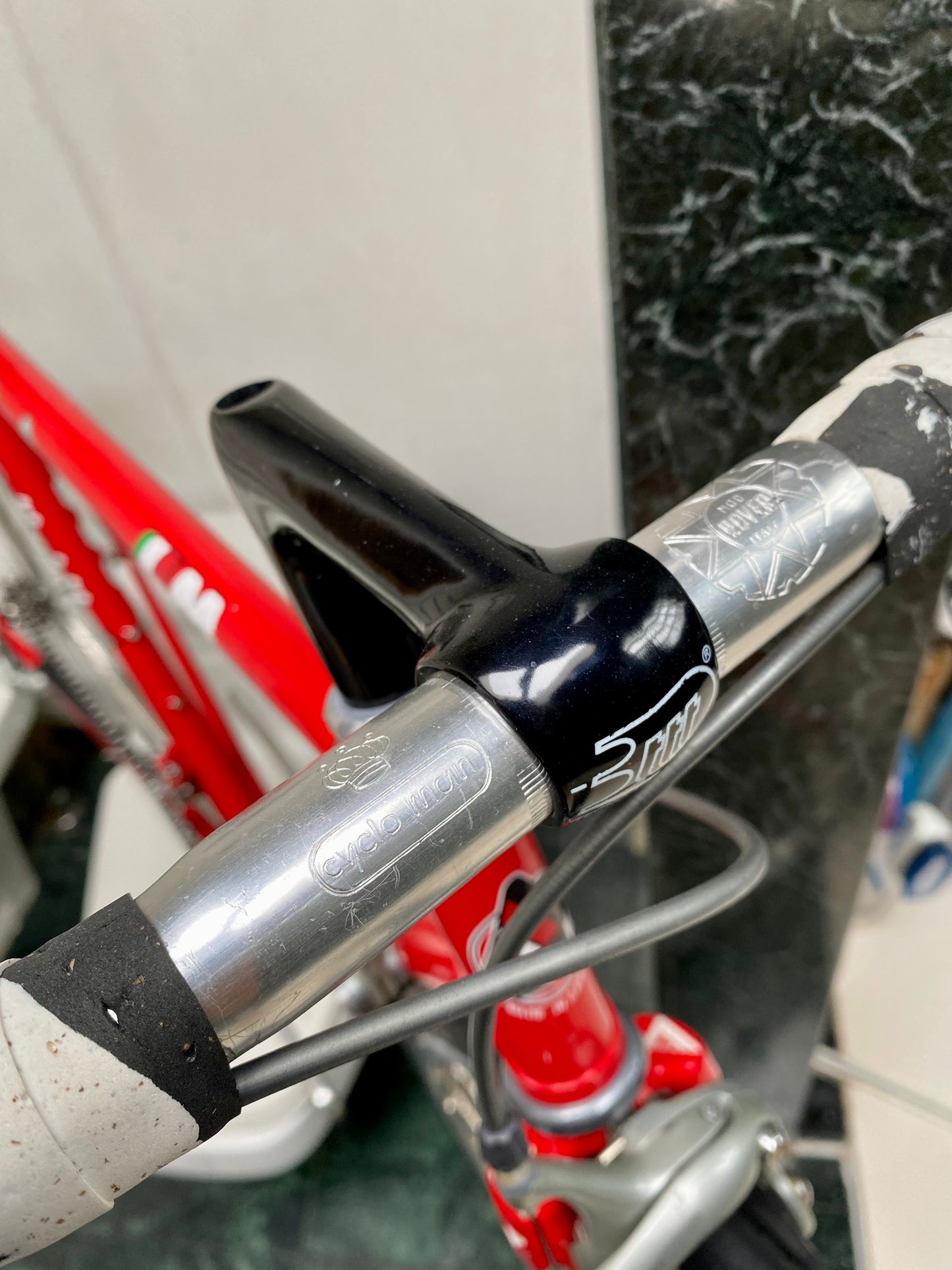 (SIZE 53cm) 1980's MIELE LUPA ROAD BIKE - COLUMBUS CROMOR