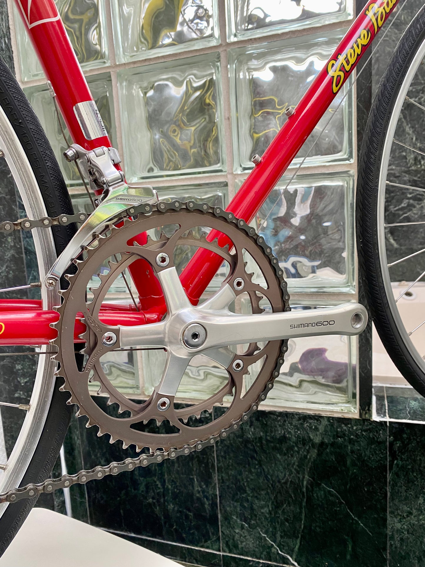 (SIZE 56cm) 1980's STEVE BAUER ROAD BIKE - SHIMANO 600