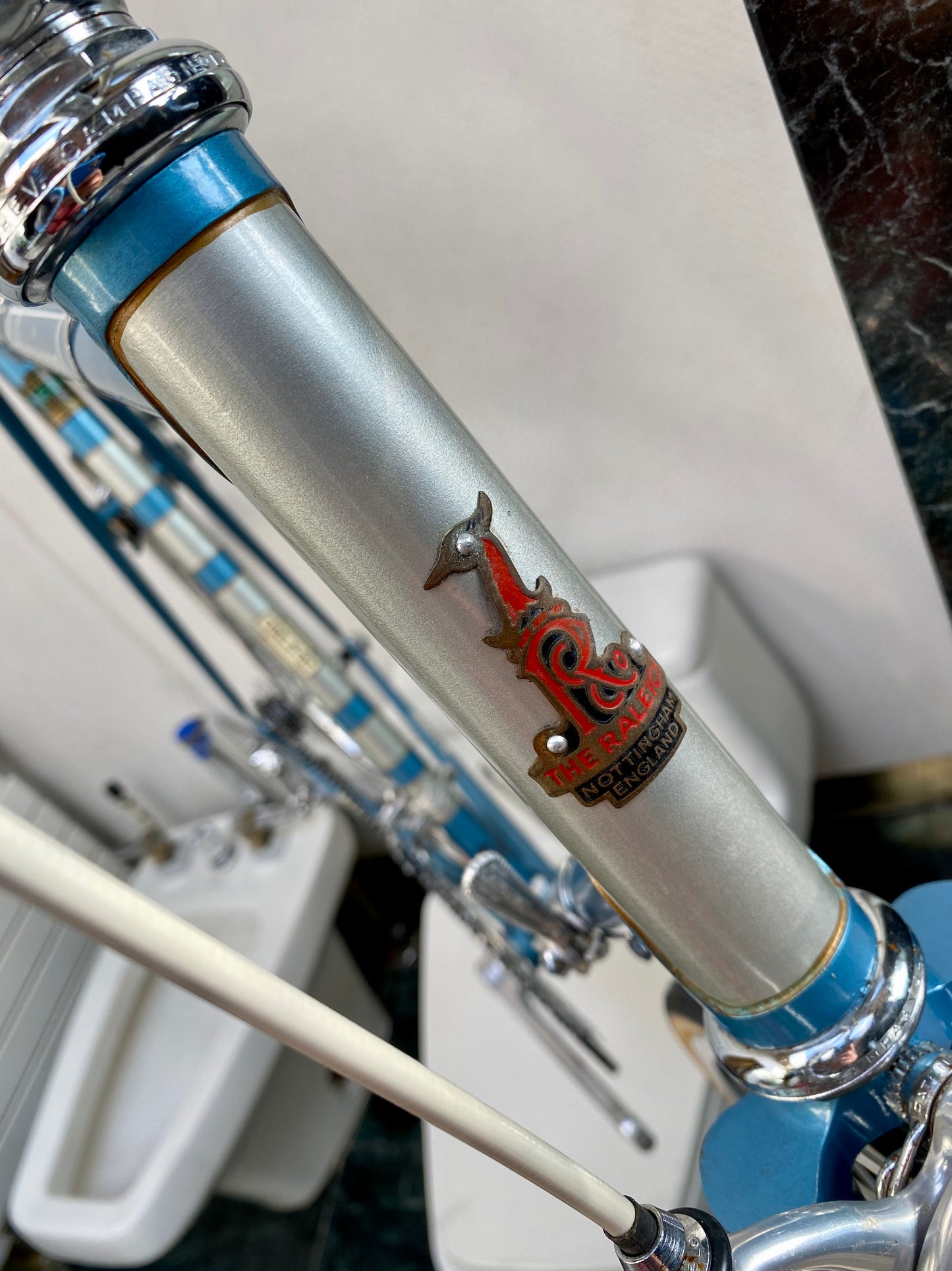 (SIZE 59cm) 1970's PROFESSIONAL ROAD BIKE - ALL ORIGINAL - CAMPAGNOLO GROUPSET