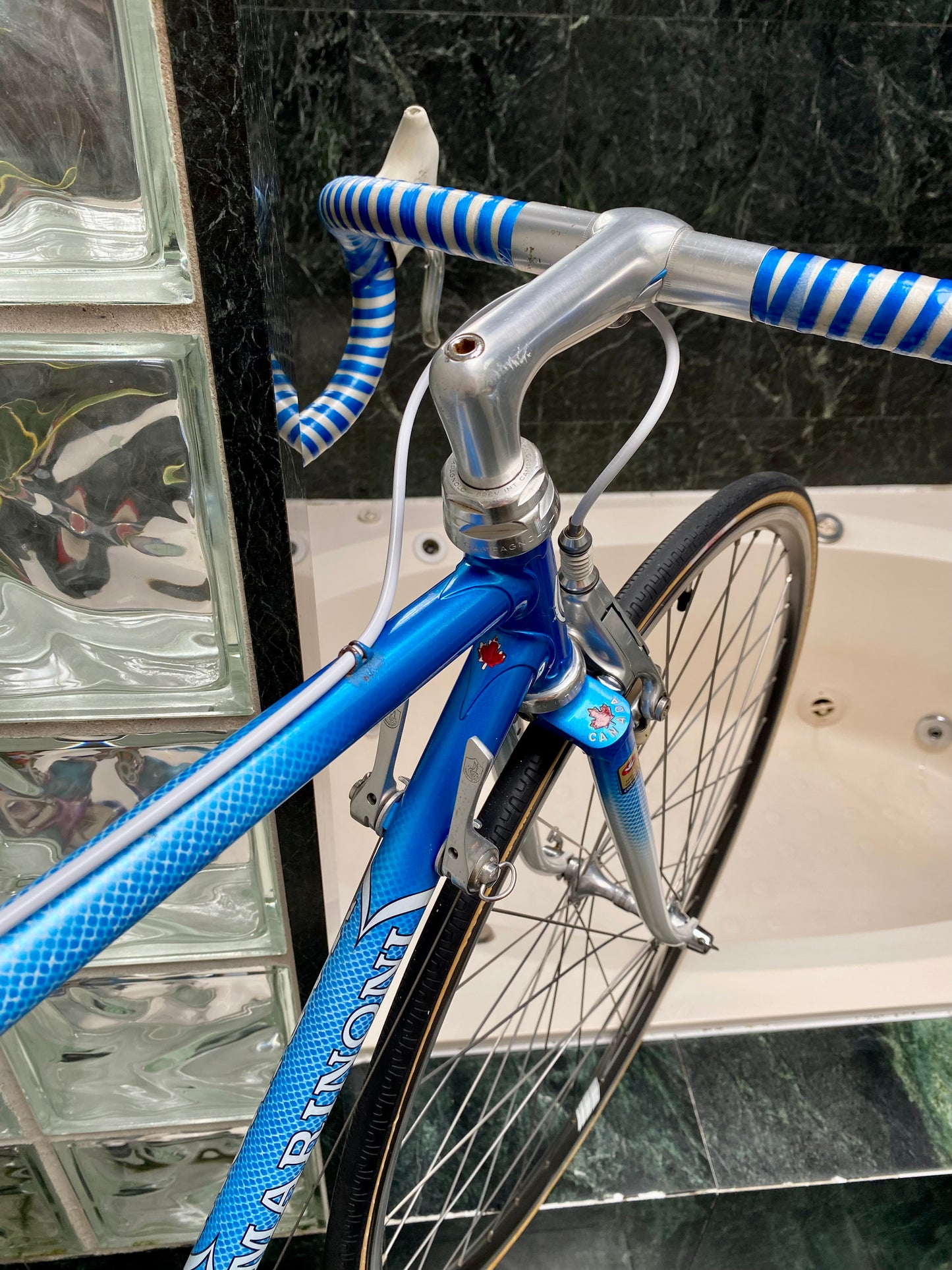 (SIZE 51cm) 1980's MARINONI SPECIAL ROAD BIKE - CAMPAGNOLO C-RECORD DELTA GROUPSET