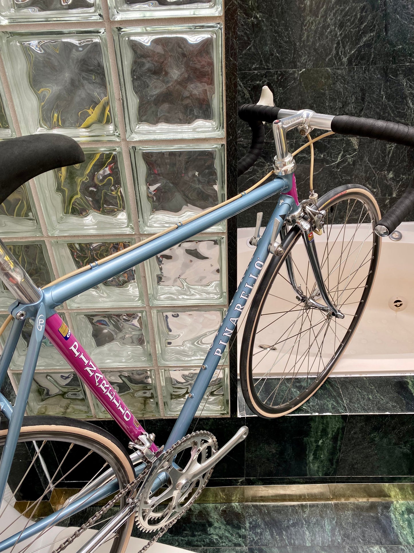 (SIZE 52cm) 1980's PINARELLO ROAD BIKE - CAMPAGNOLO CHORUS - LIKE NEW